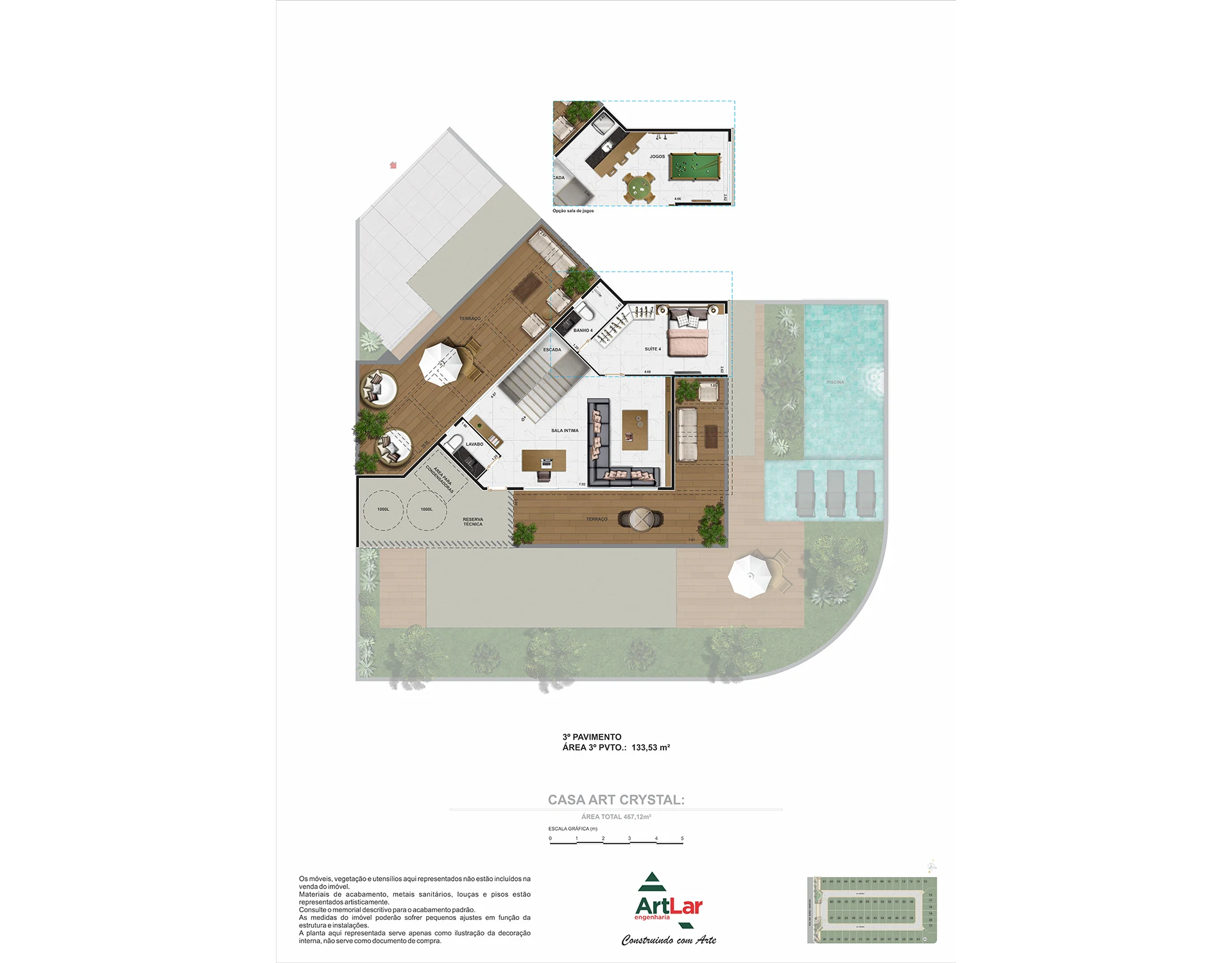 Planta do empreendimento