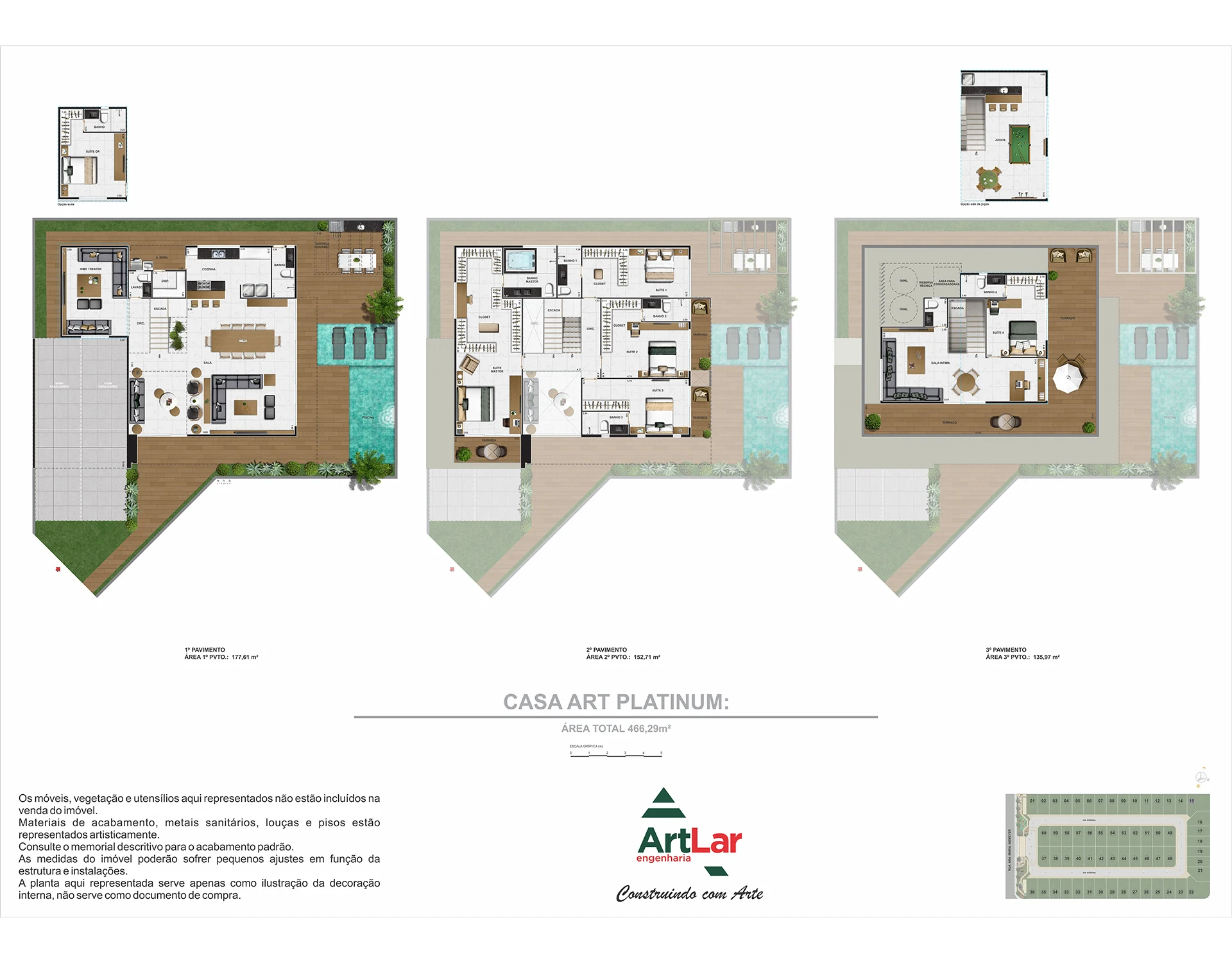 Planta do empreendimento