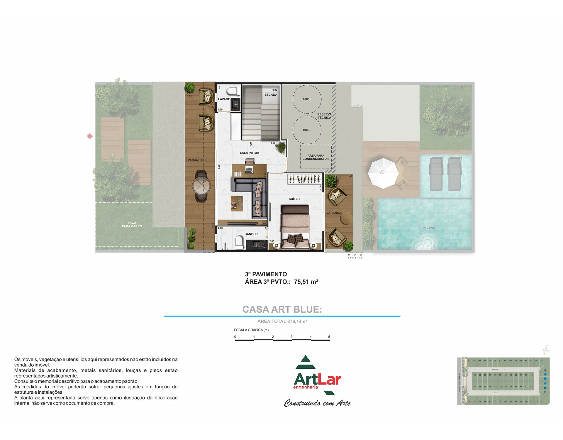 Planta do empreendimento