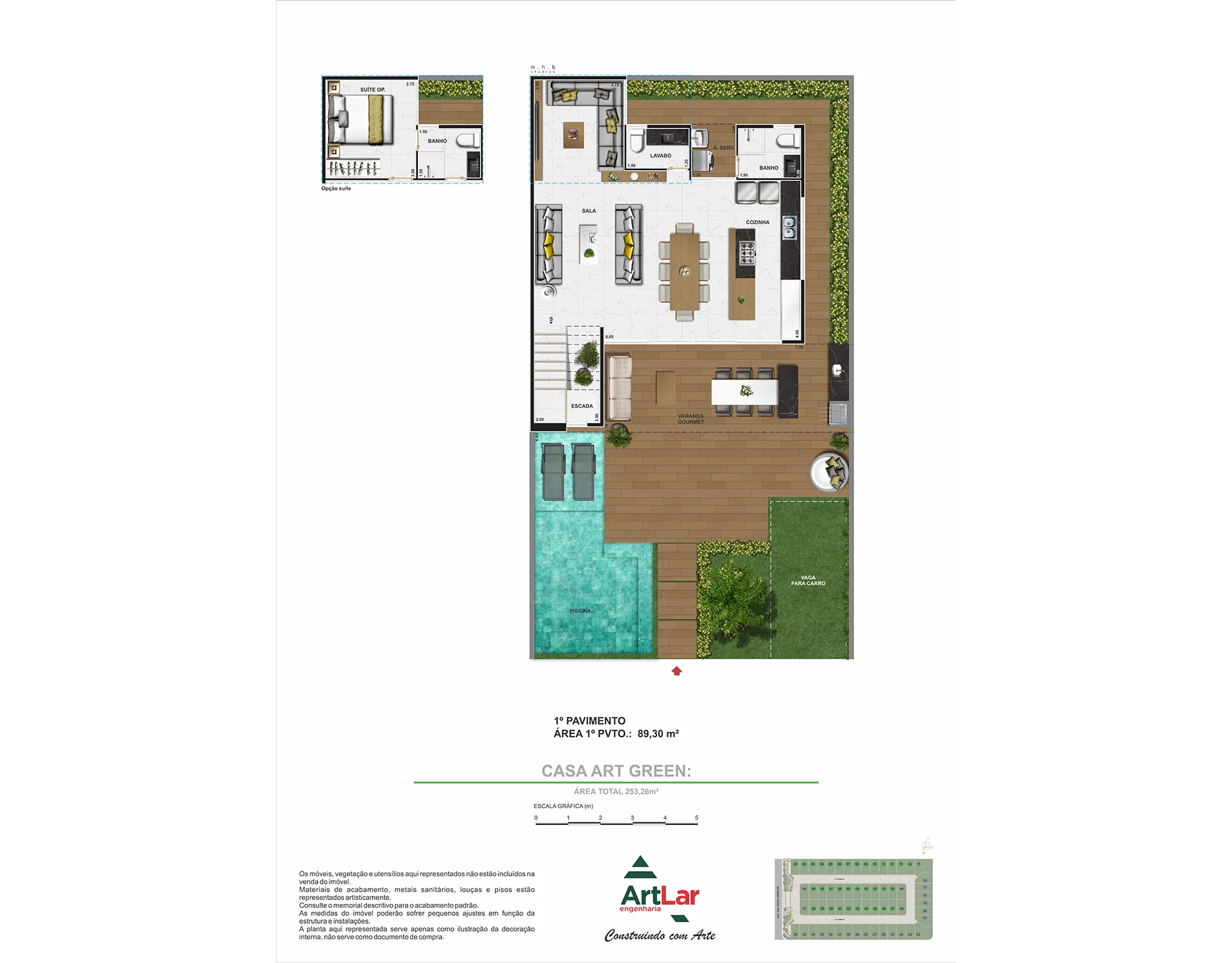 Planta do empreendimento