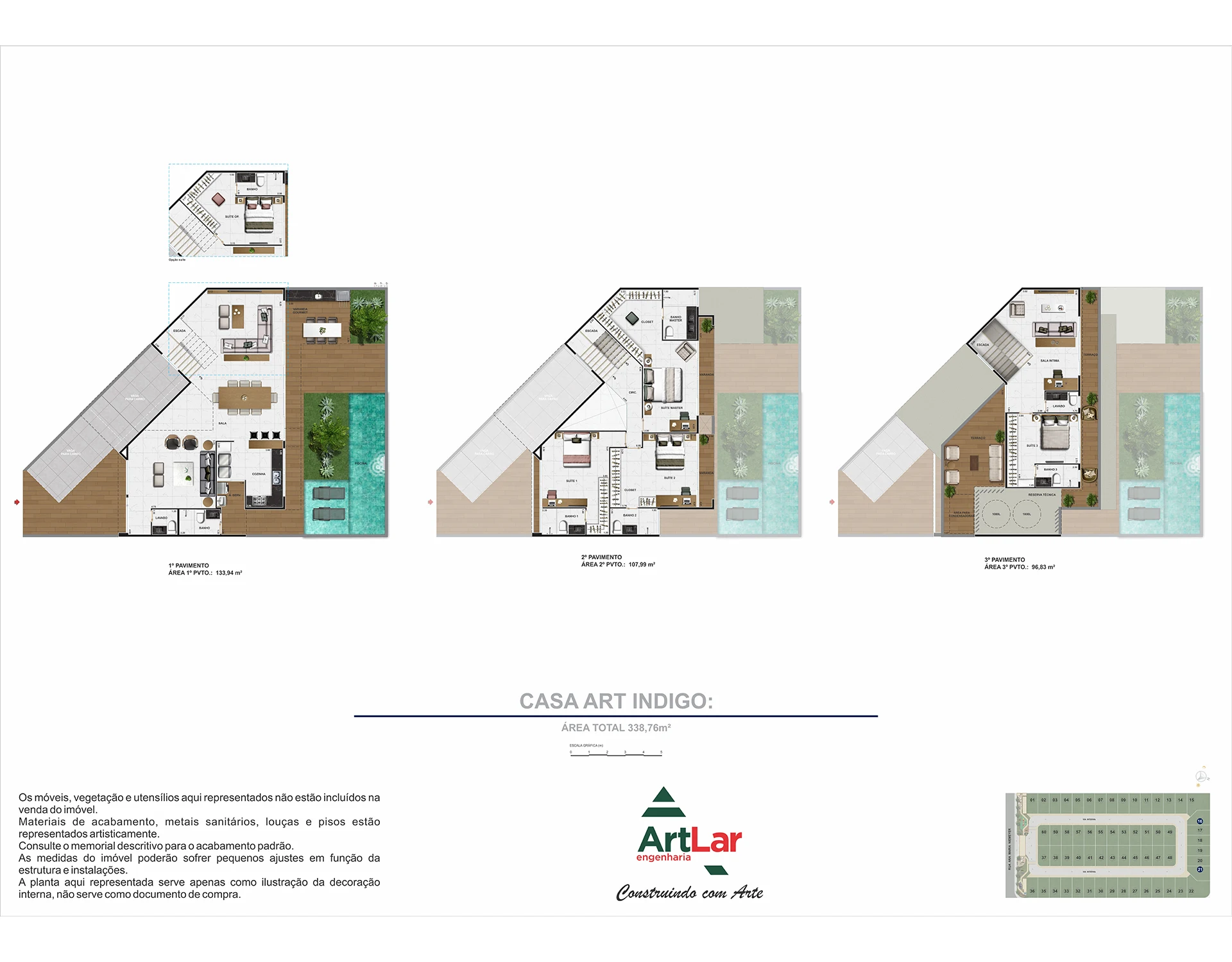Planta do empreendimento