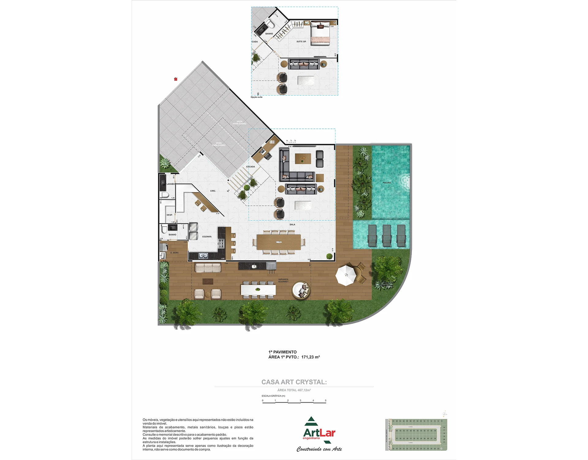 Planta do empreendimento