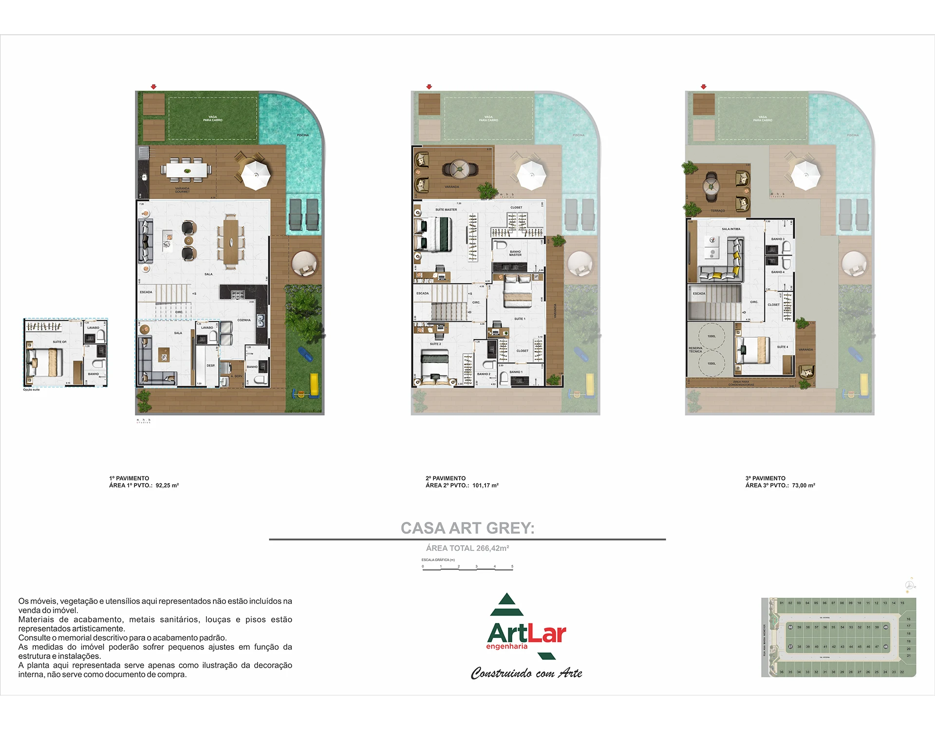 Planta do empreendimento