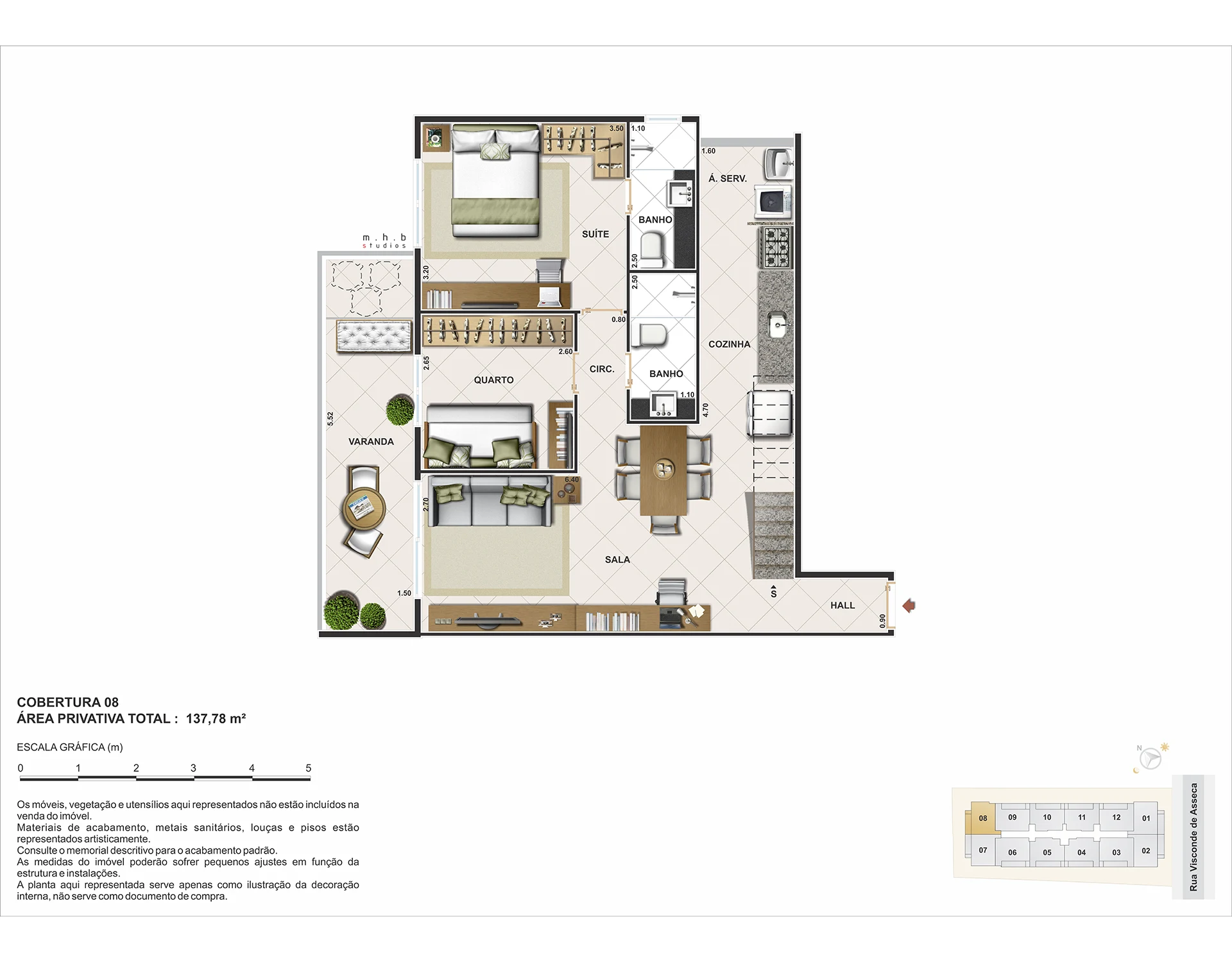 Planta do empreendimento