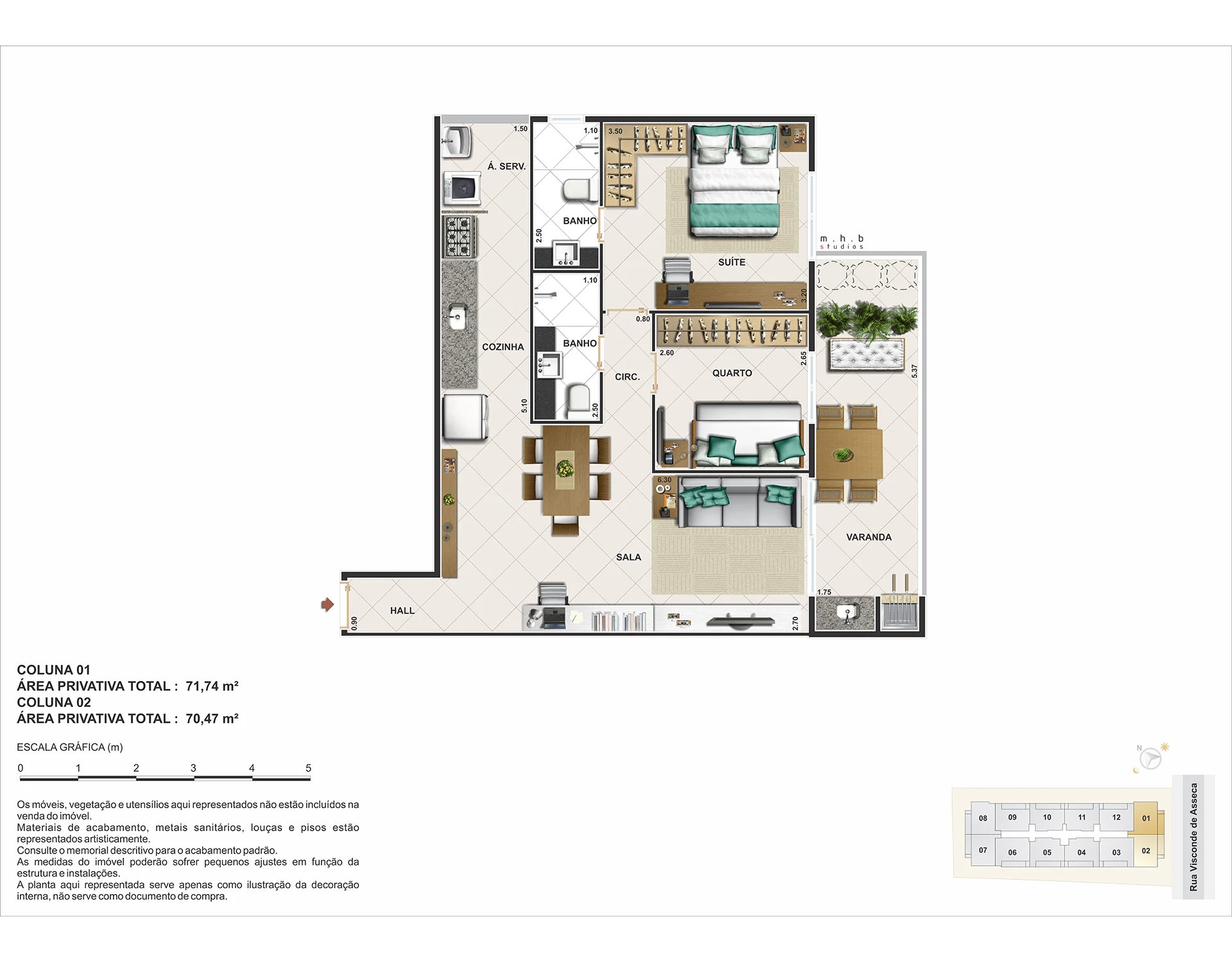 Planta do empreendimento