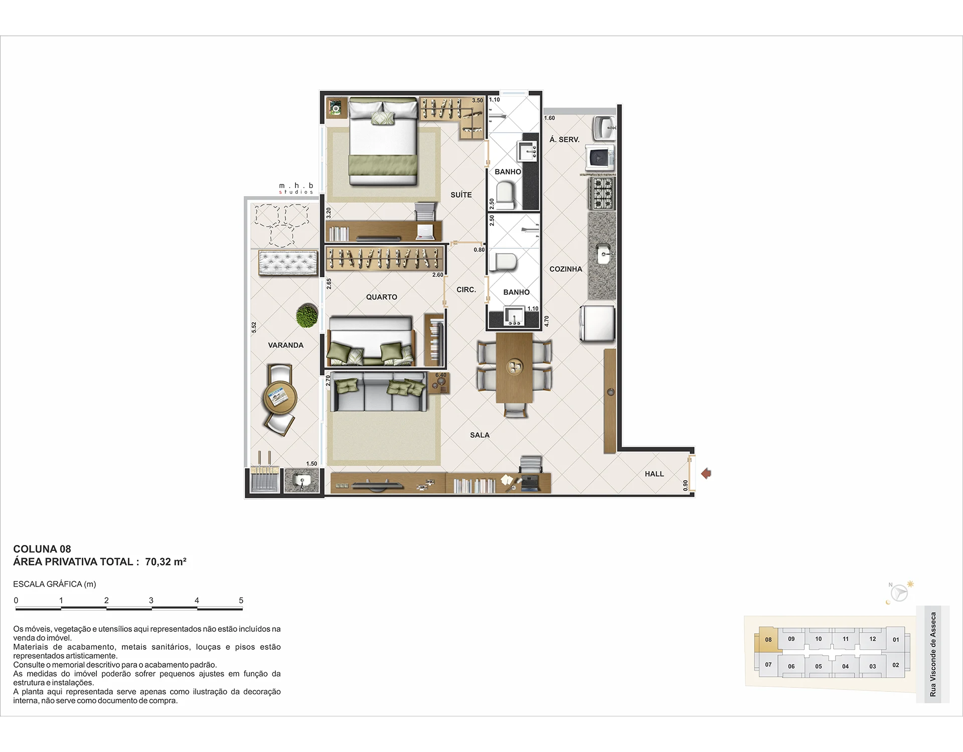 Planta do empreendimento