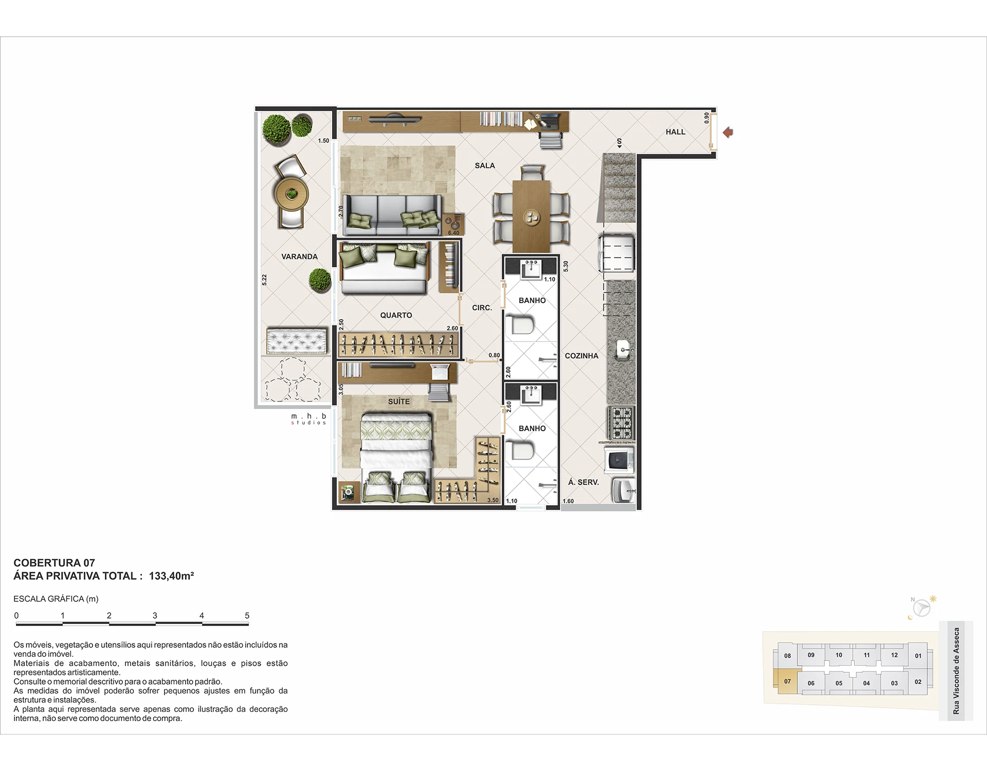 Planta do empreendimento