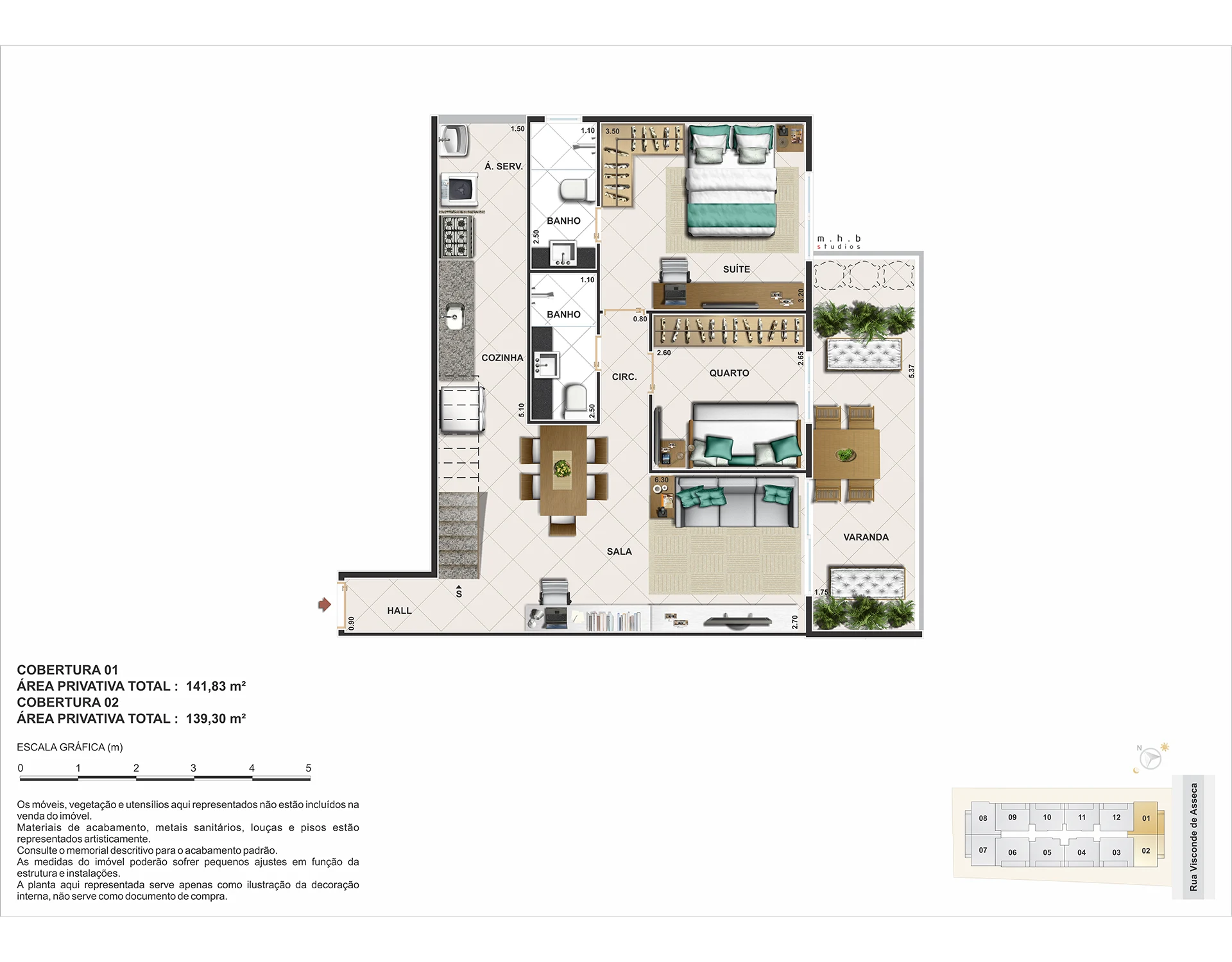 Planta do empreendimento
