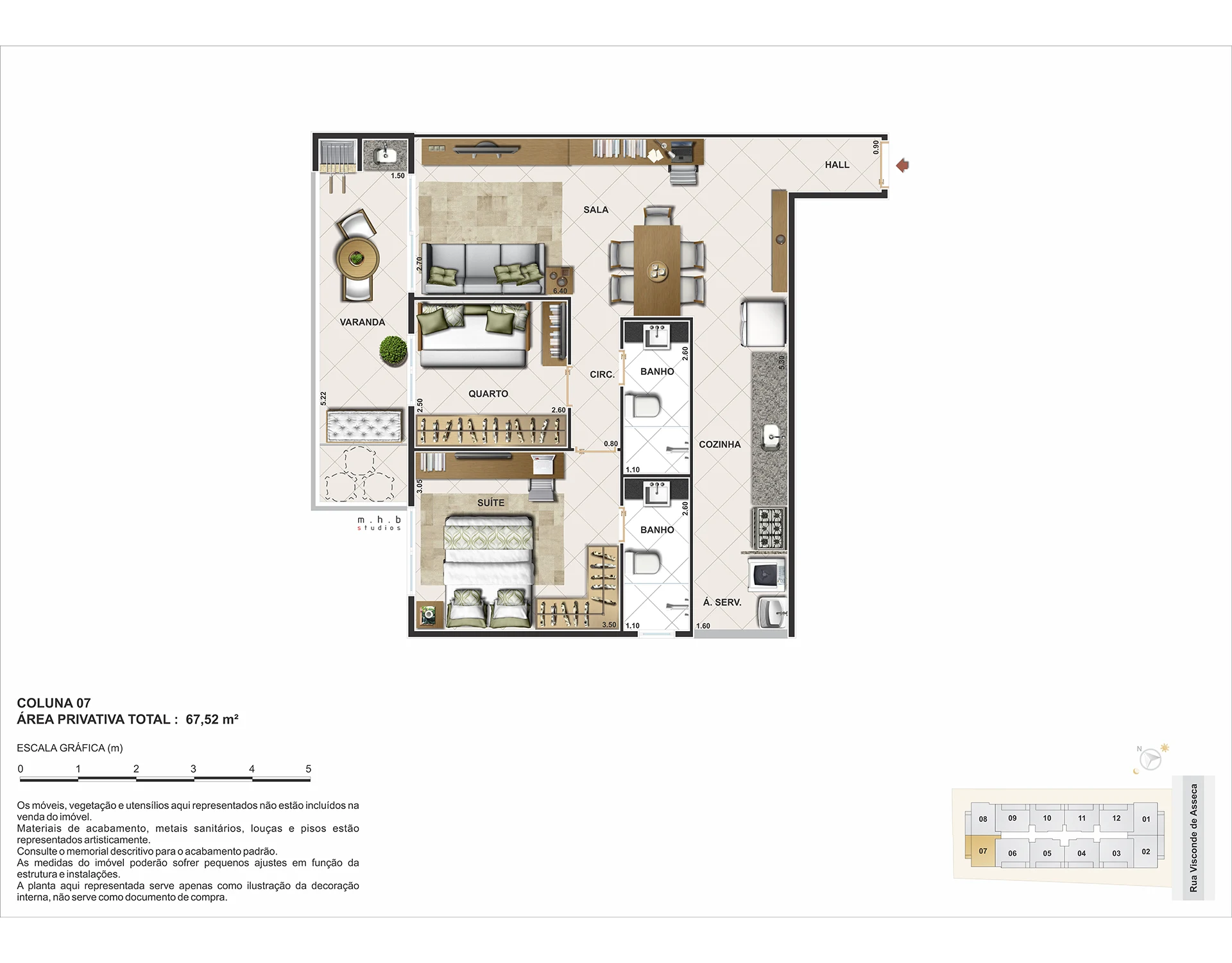 Planta do empreendimento