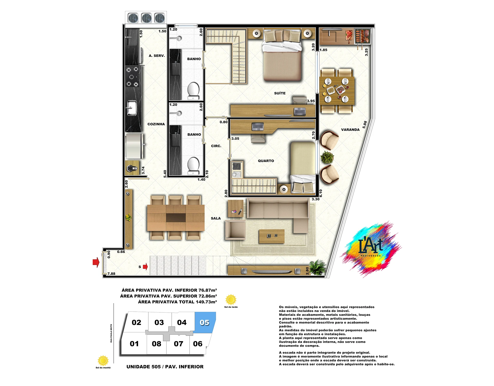 Planta do empreendimento