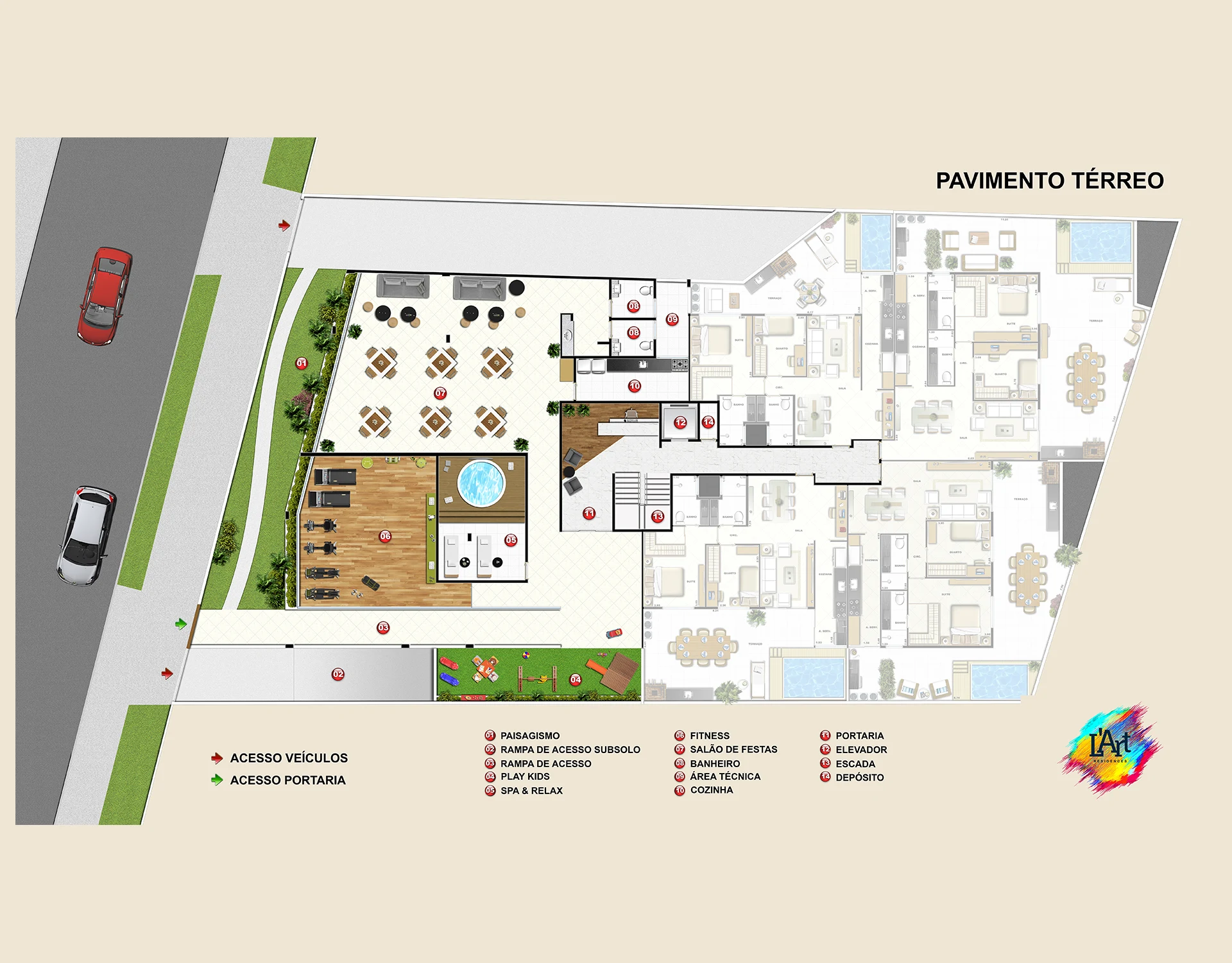 Planta do empreendimento