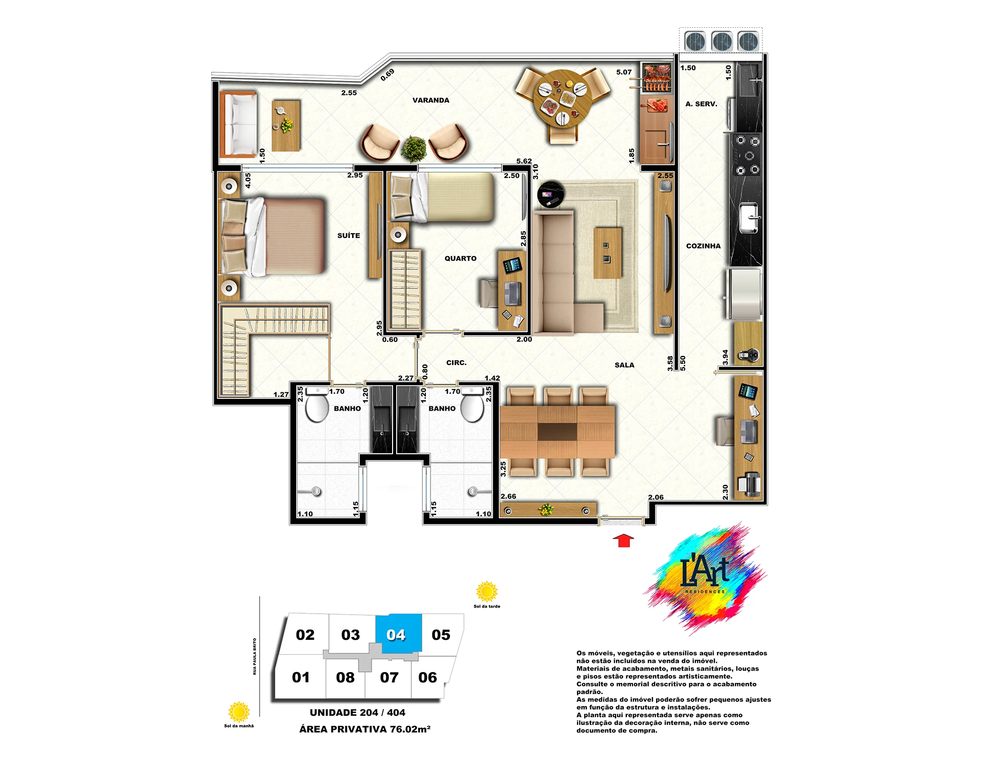 Planta do empreendimento