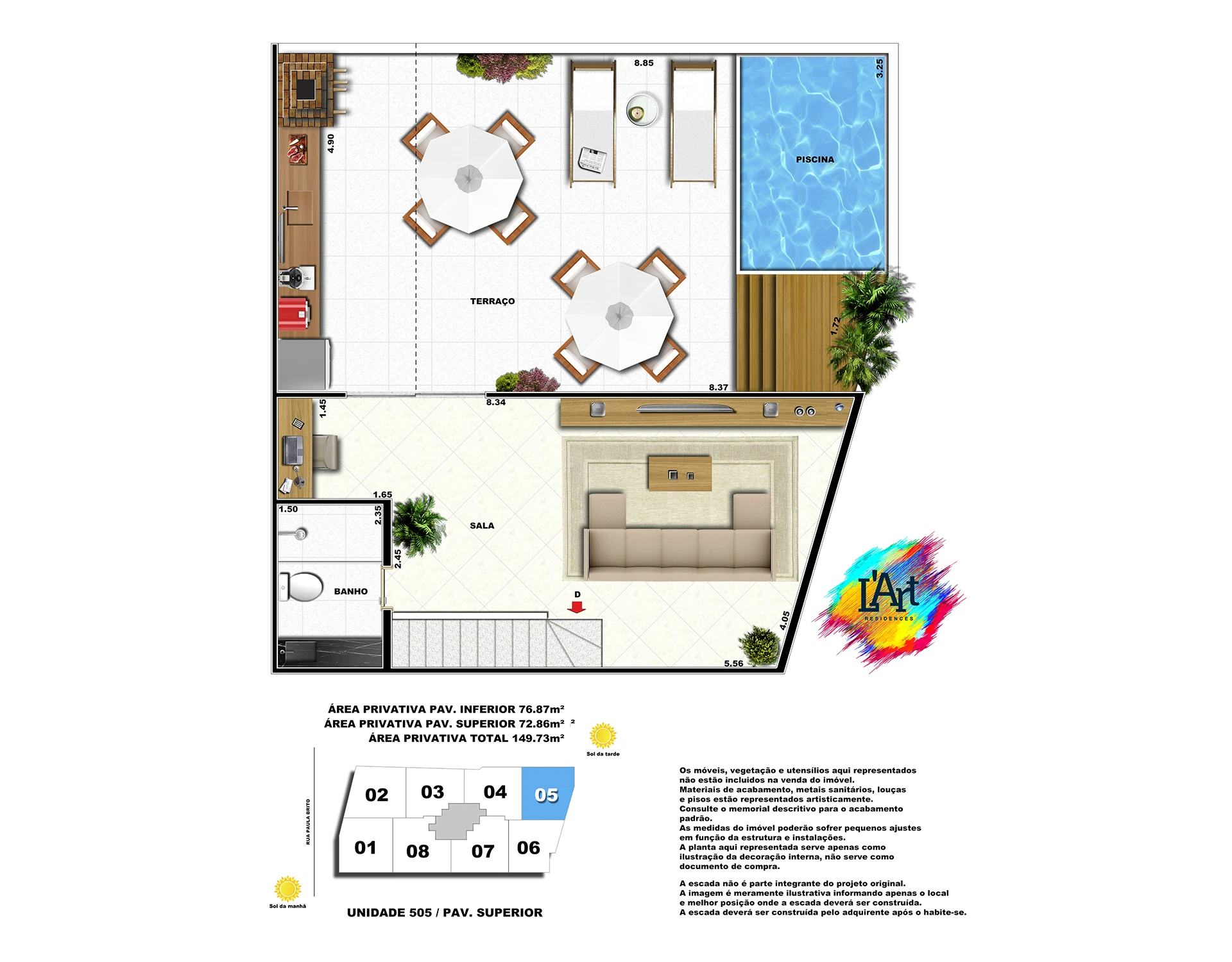 Planta do empreendimento