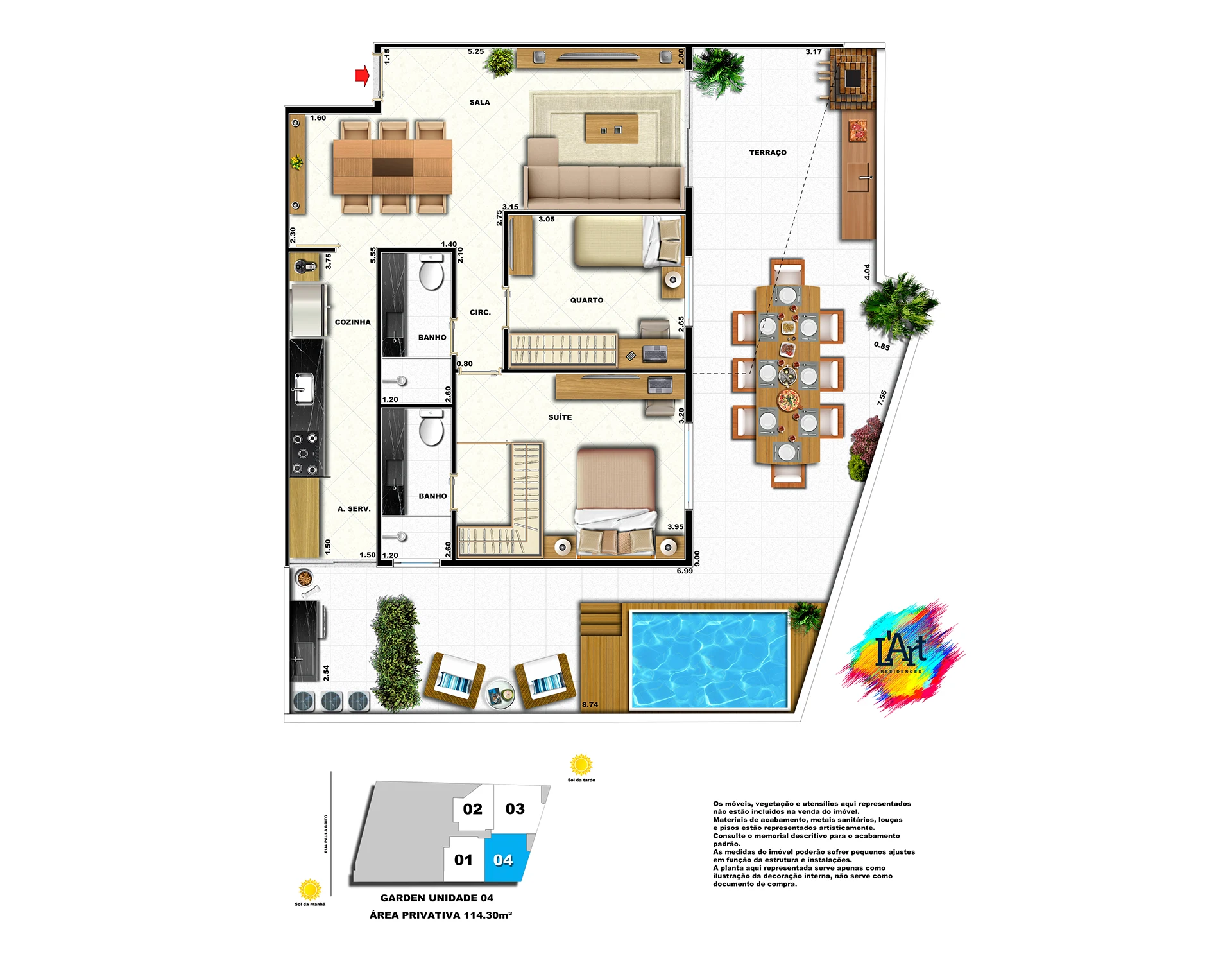 Planta do empreendimento