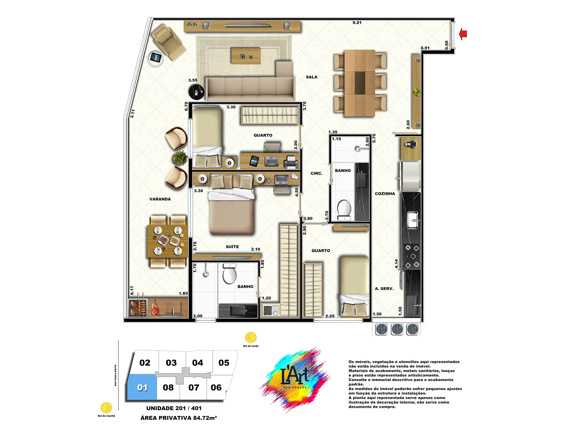 Planta do empreendimento
