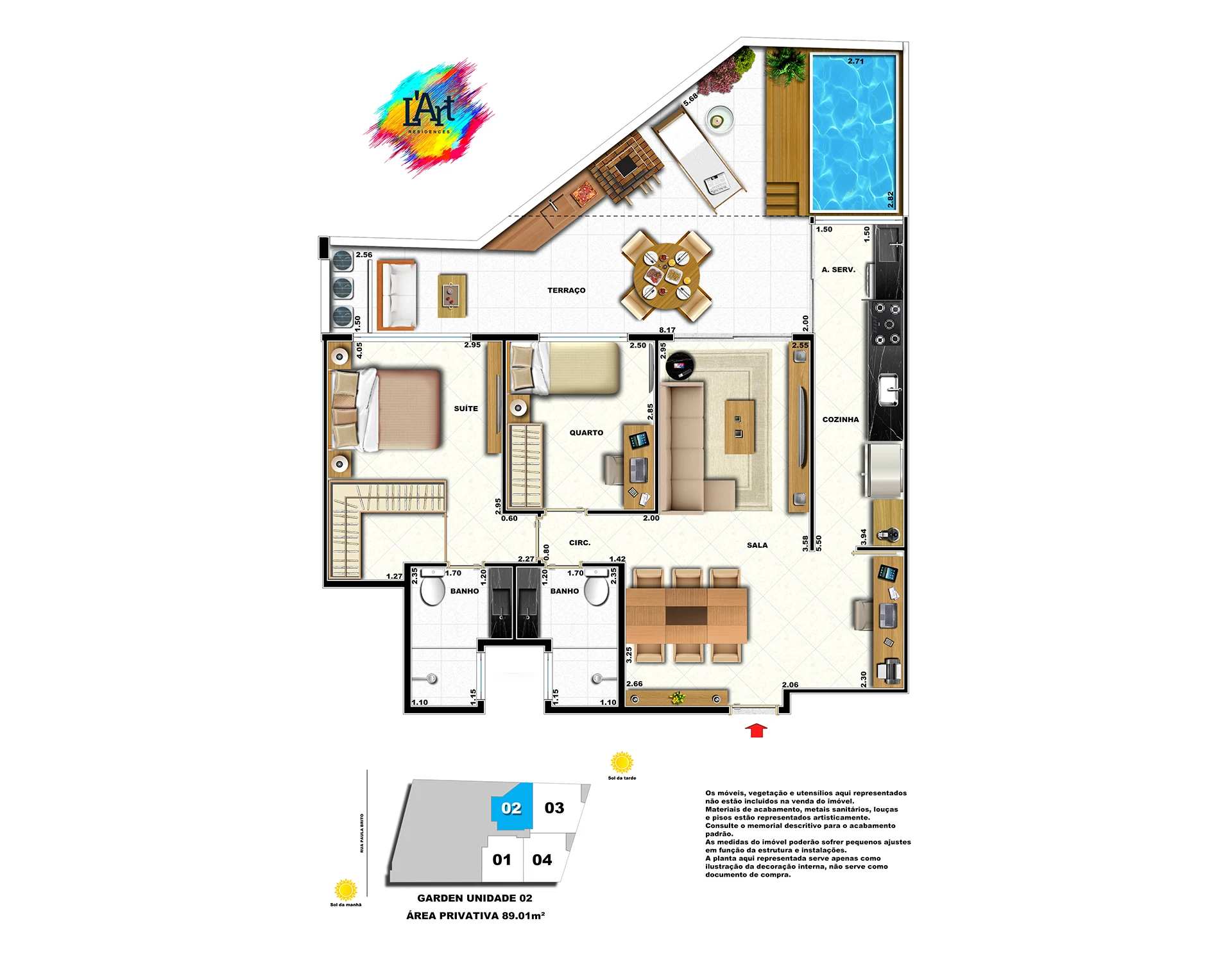 Planta do empreendimento