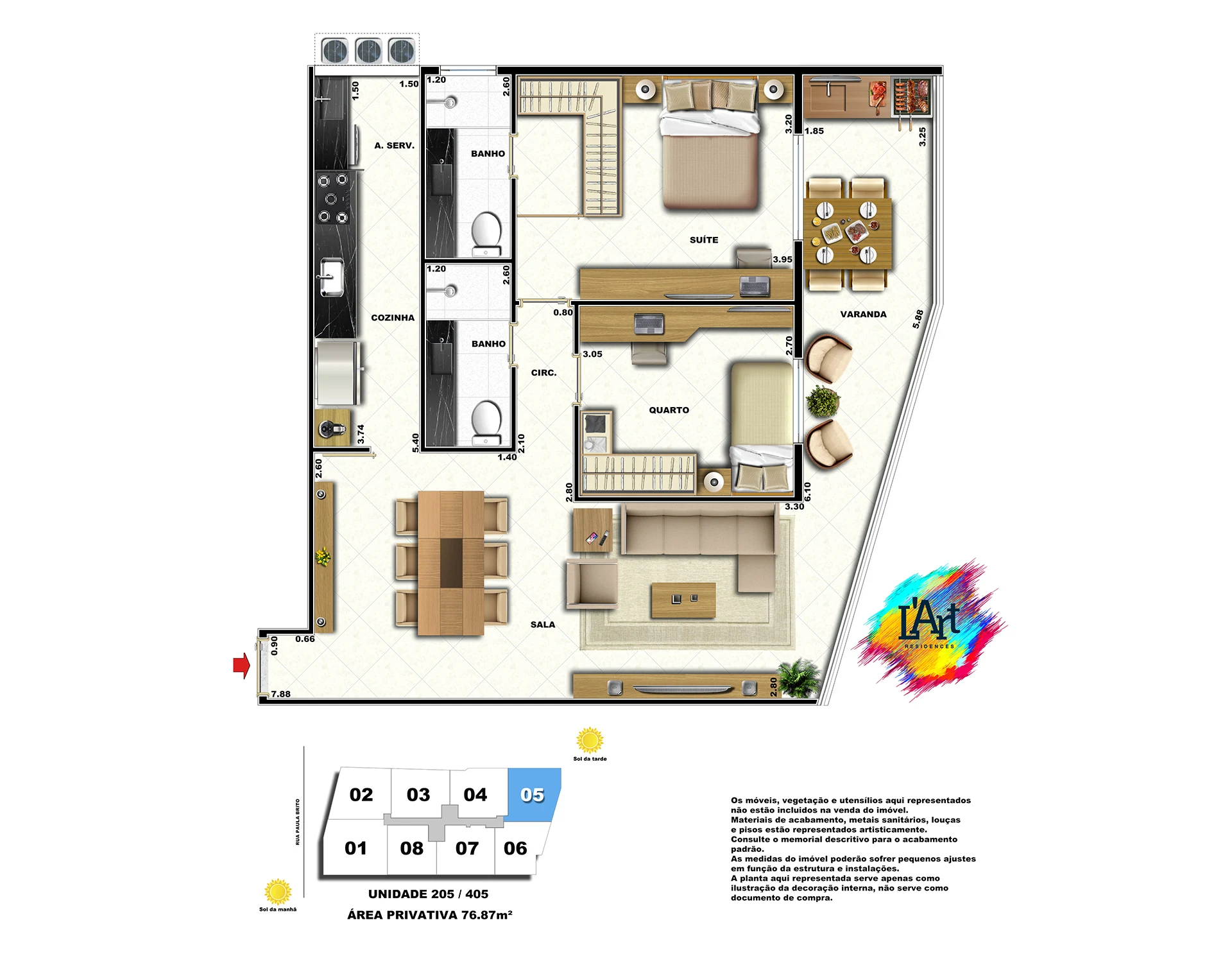 Planta do empreendimento