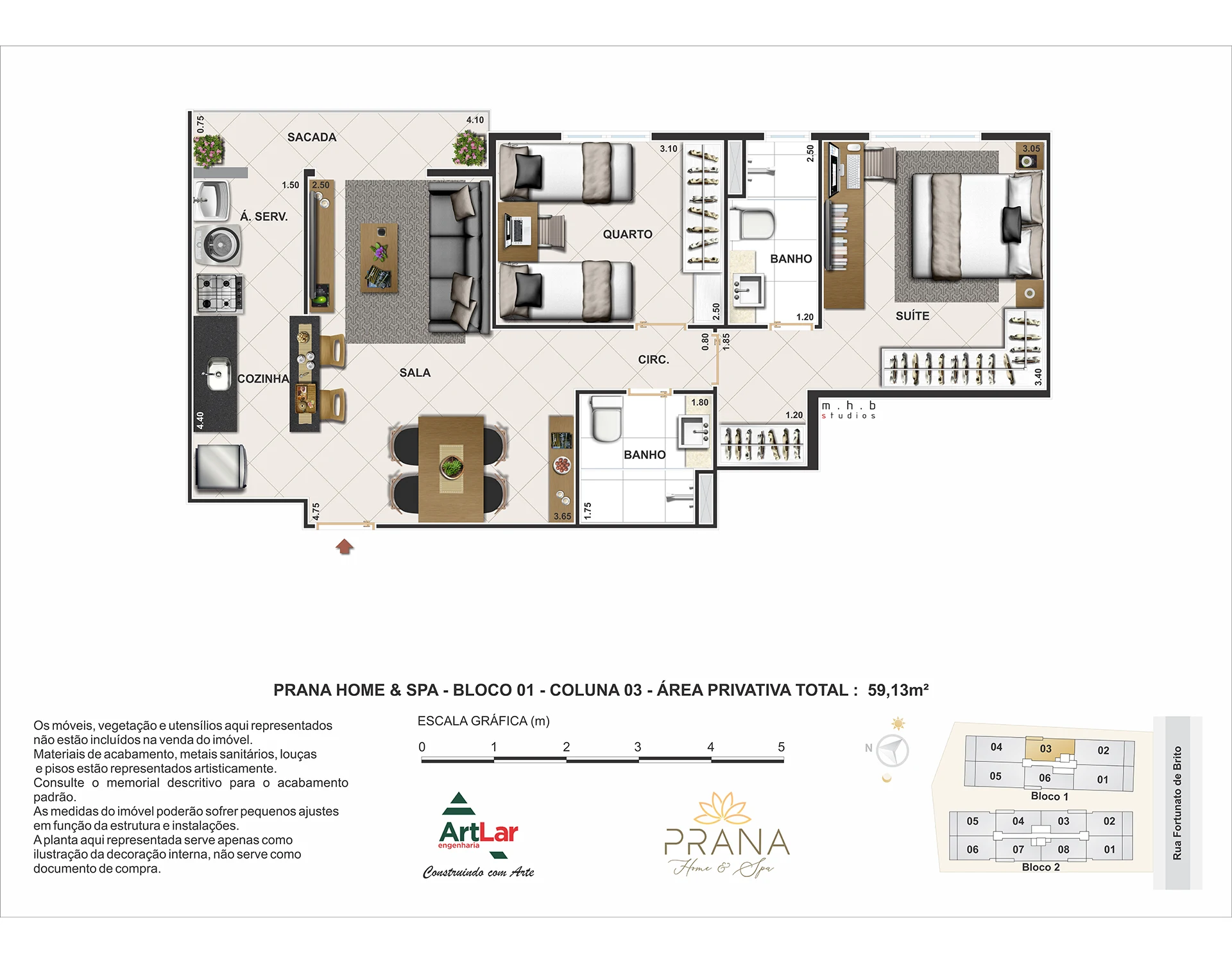 Planta do empreendimento