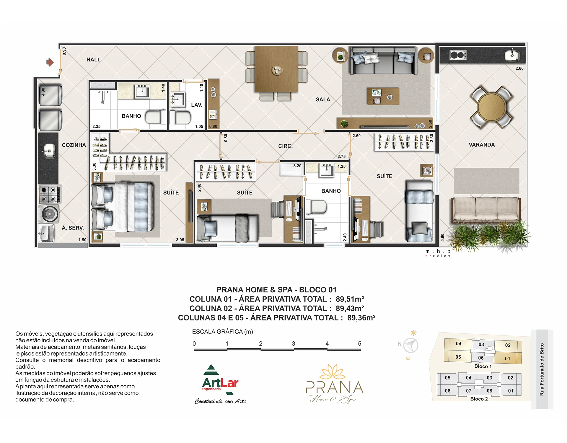 Planta do empreendimento