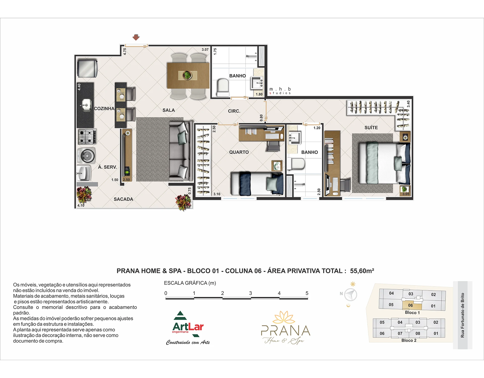 Planta do empreendimento