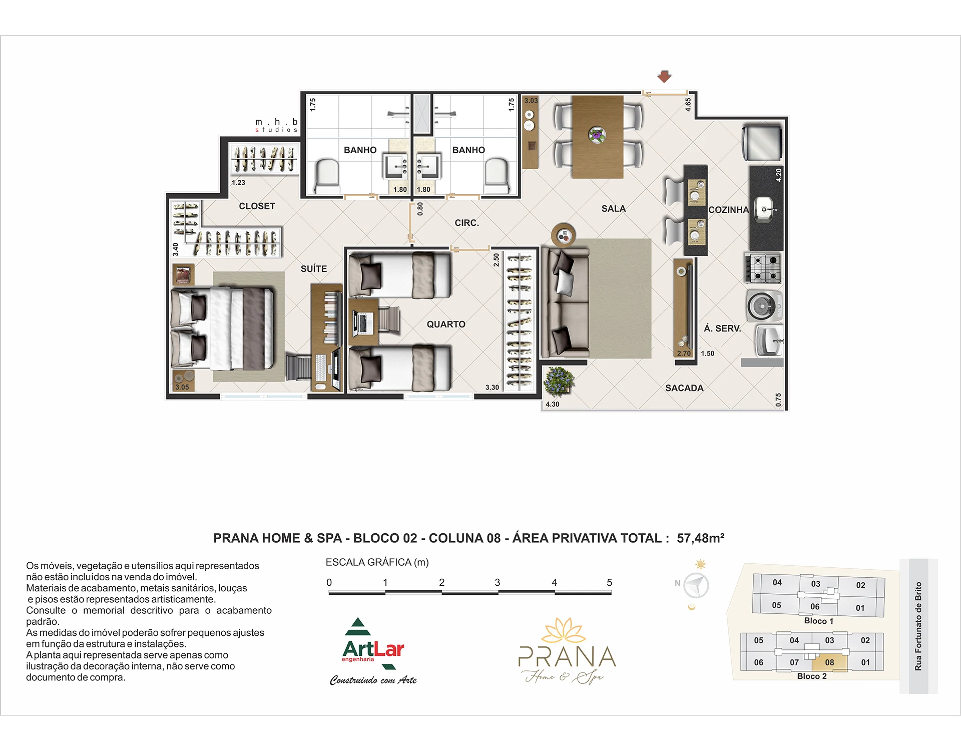 Planta do empreendimento