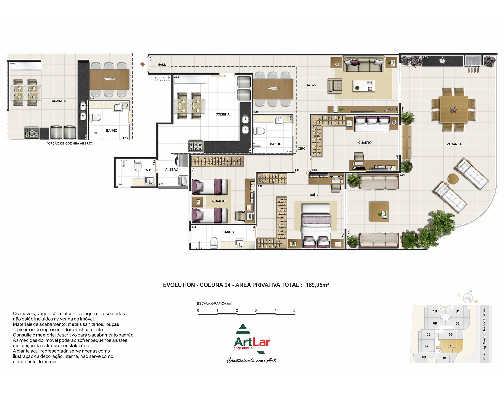 Planta do empreendimento