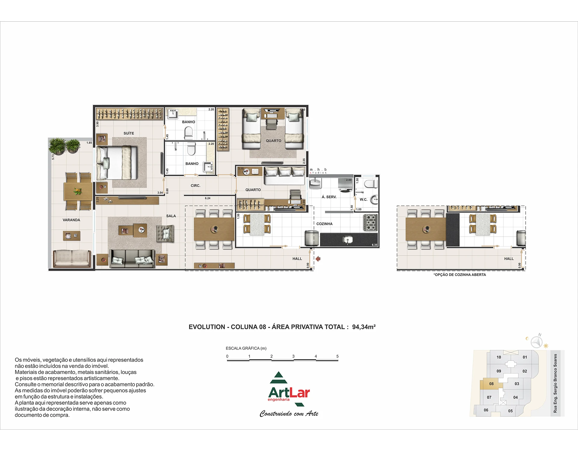 Planta do empreendimento