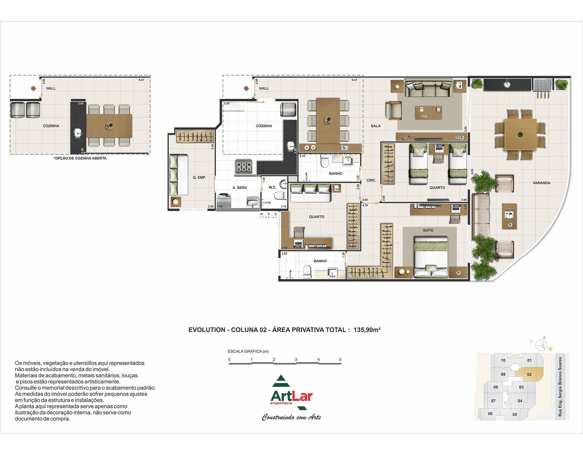Planta do empreendimento