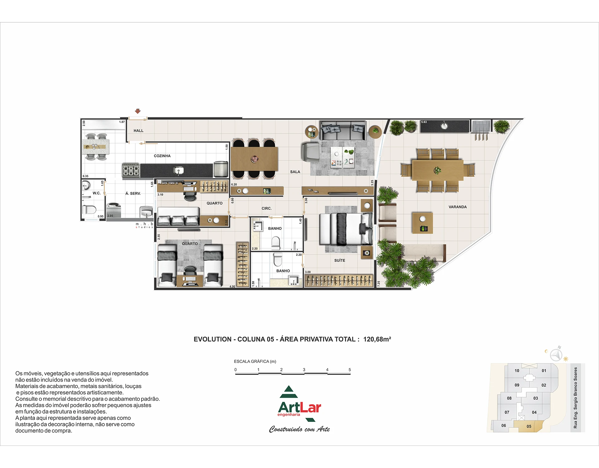 Planta do empreendimento