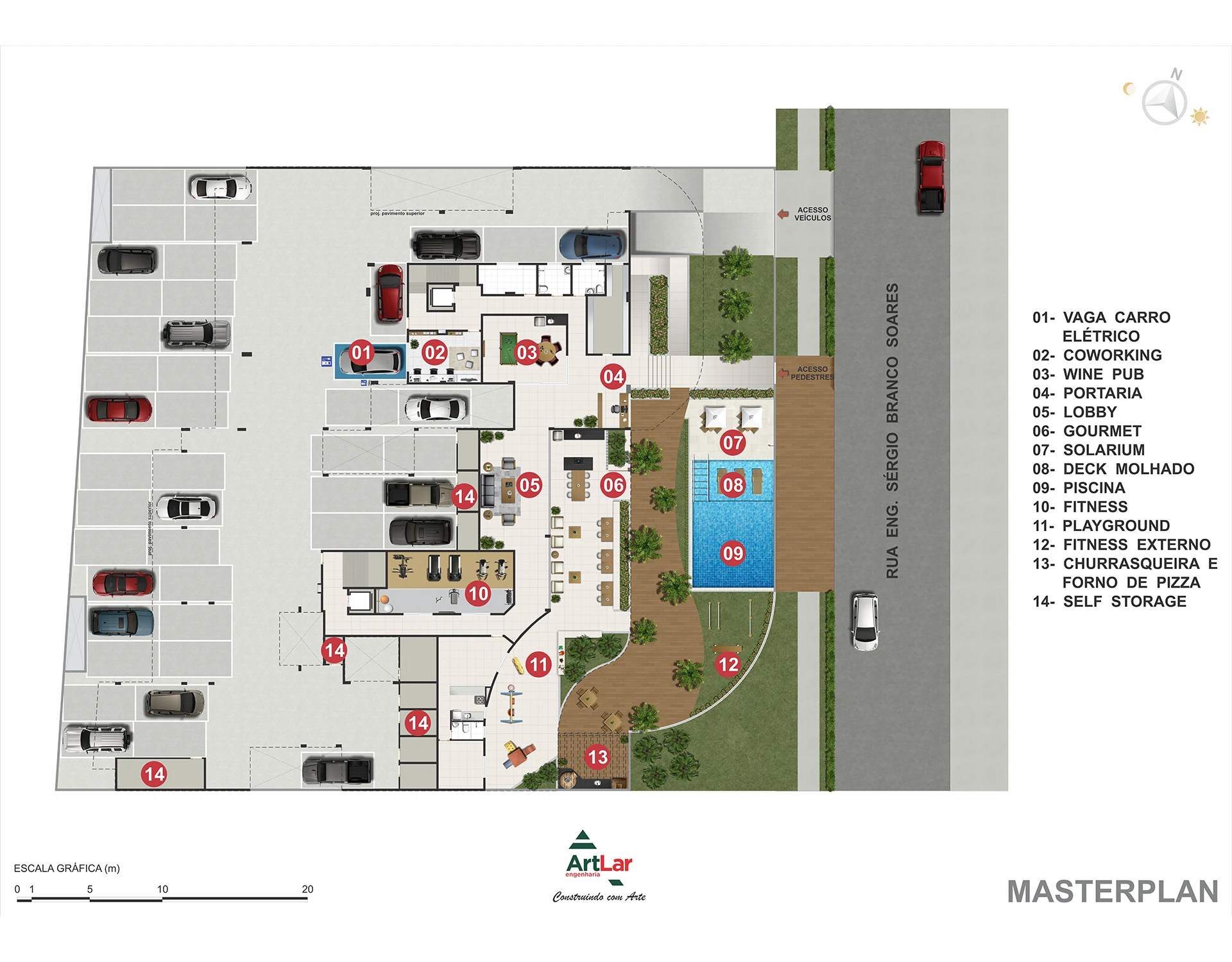 Planta do empreendimento