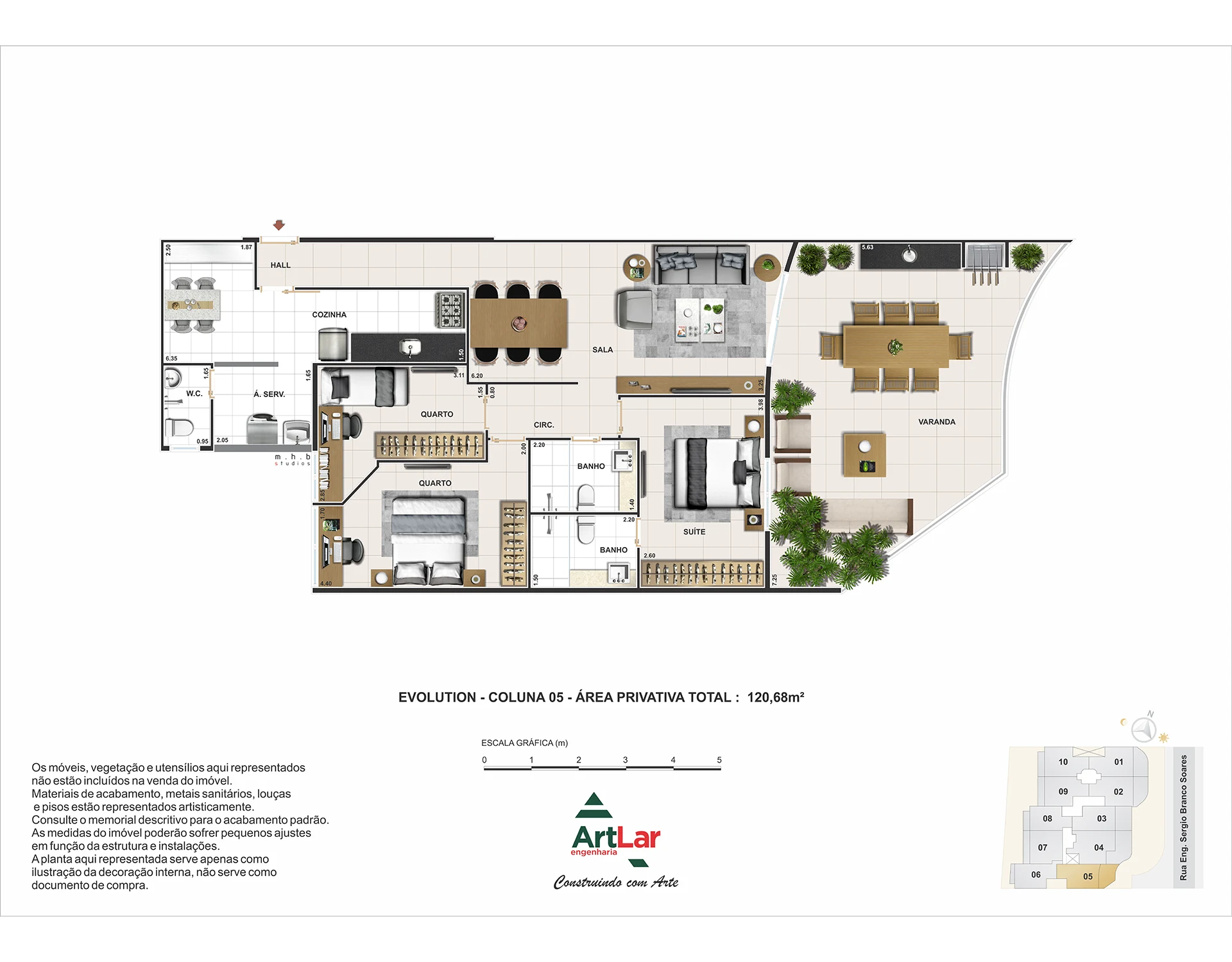 Planta do empreendimento