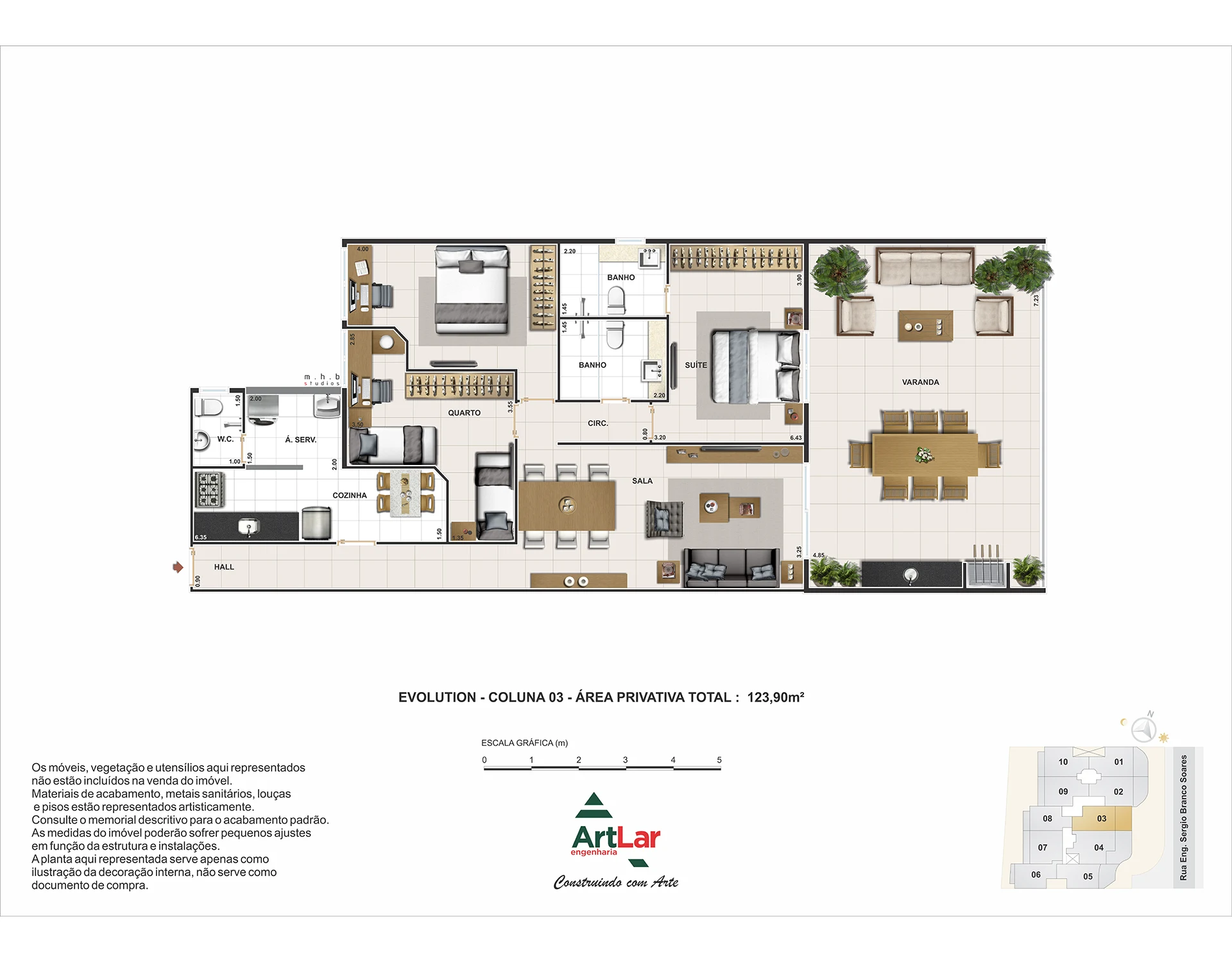 Planta do empreendimento