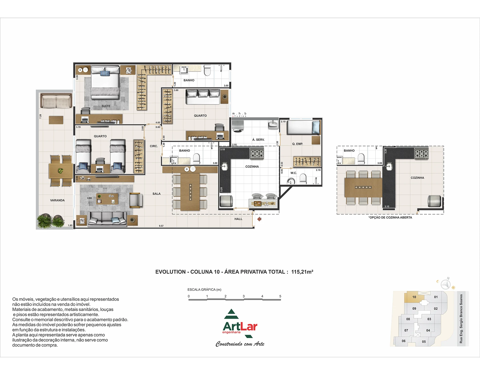 Planta do empreendimento