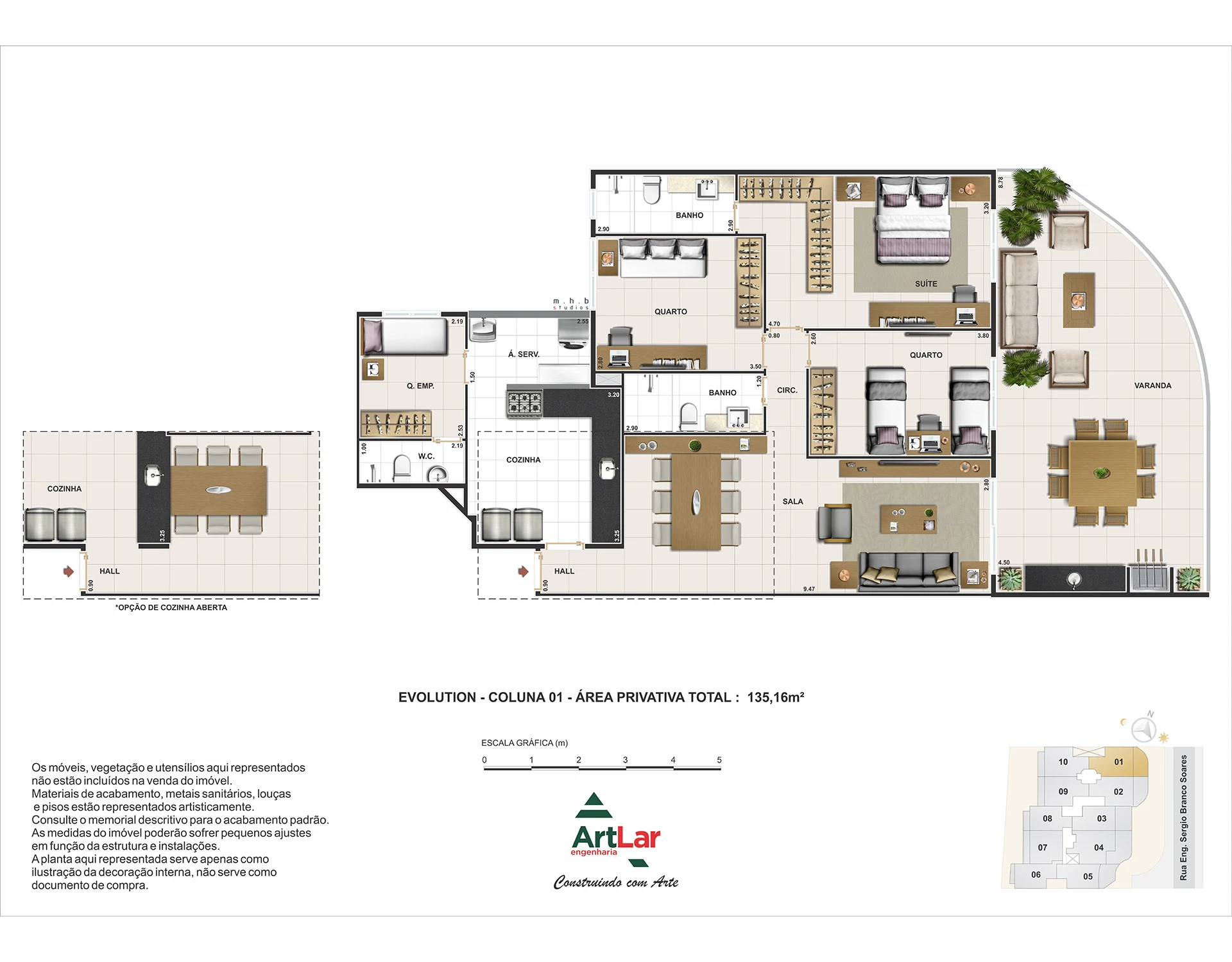 Planta do empreendimento