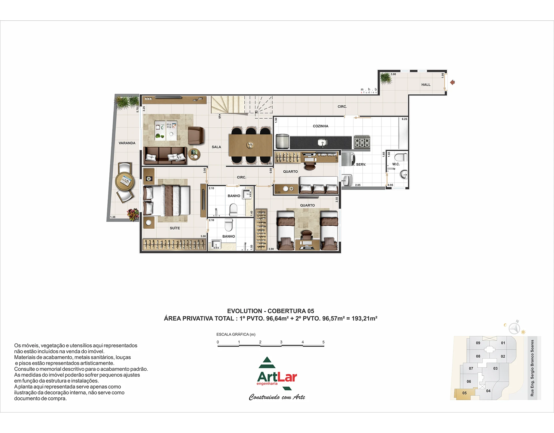 Planta do empreendimento