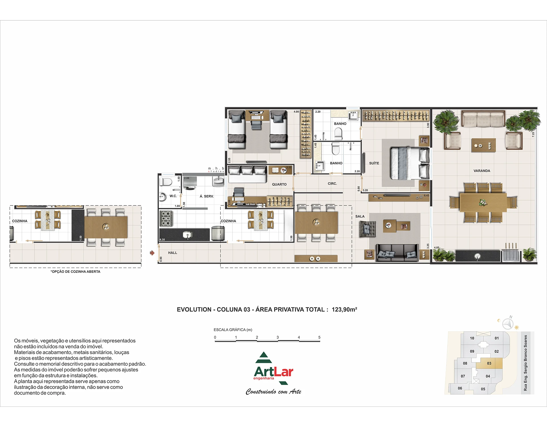 Planta do empreendimento
