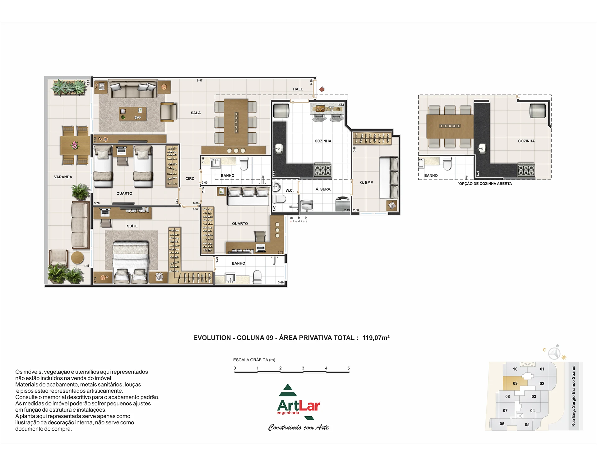 Planta do empreendimento