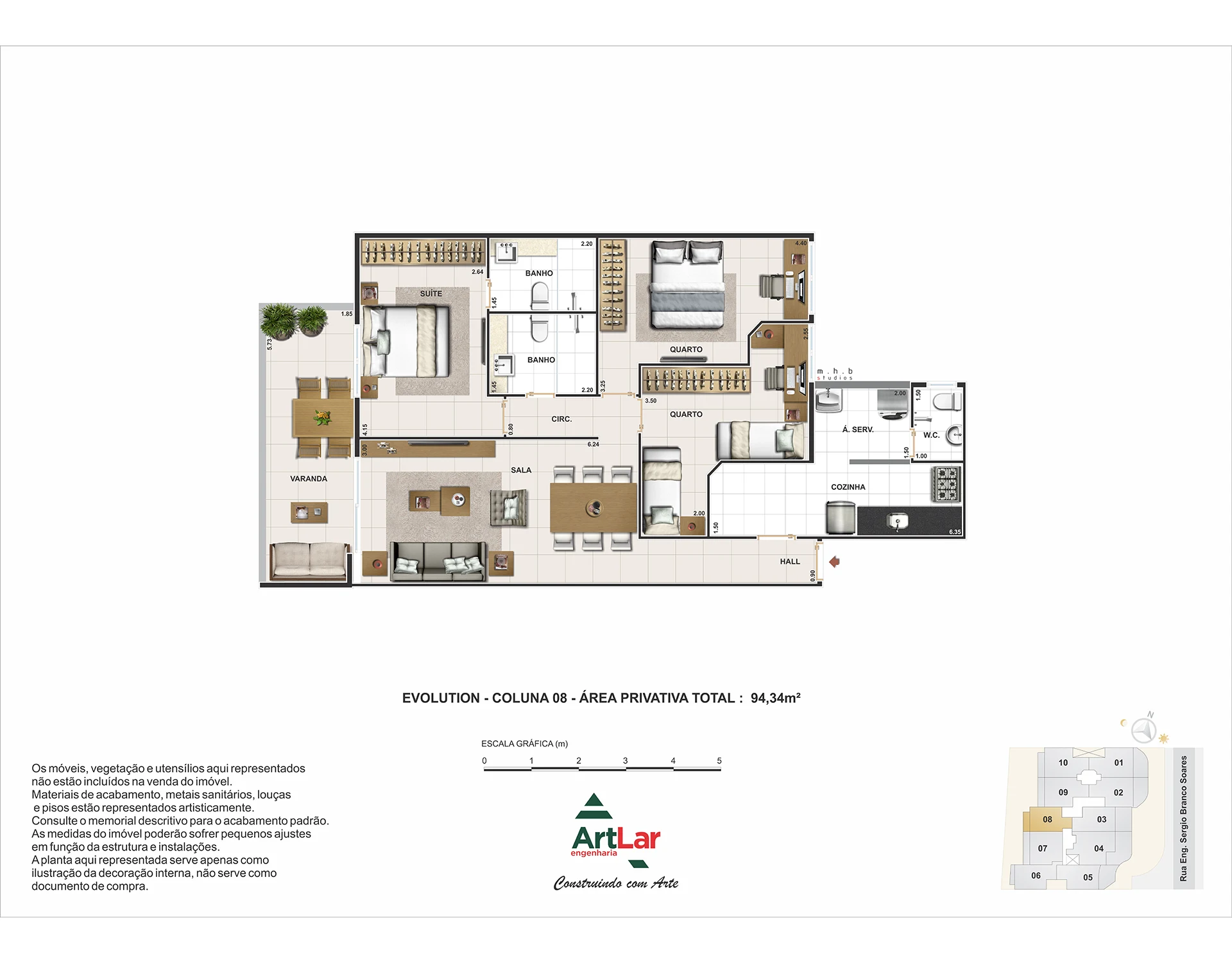 Planta do empreendimento