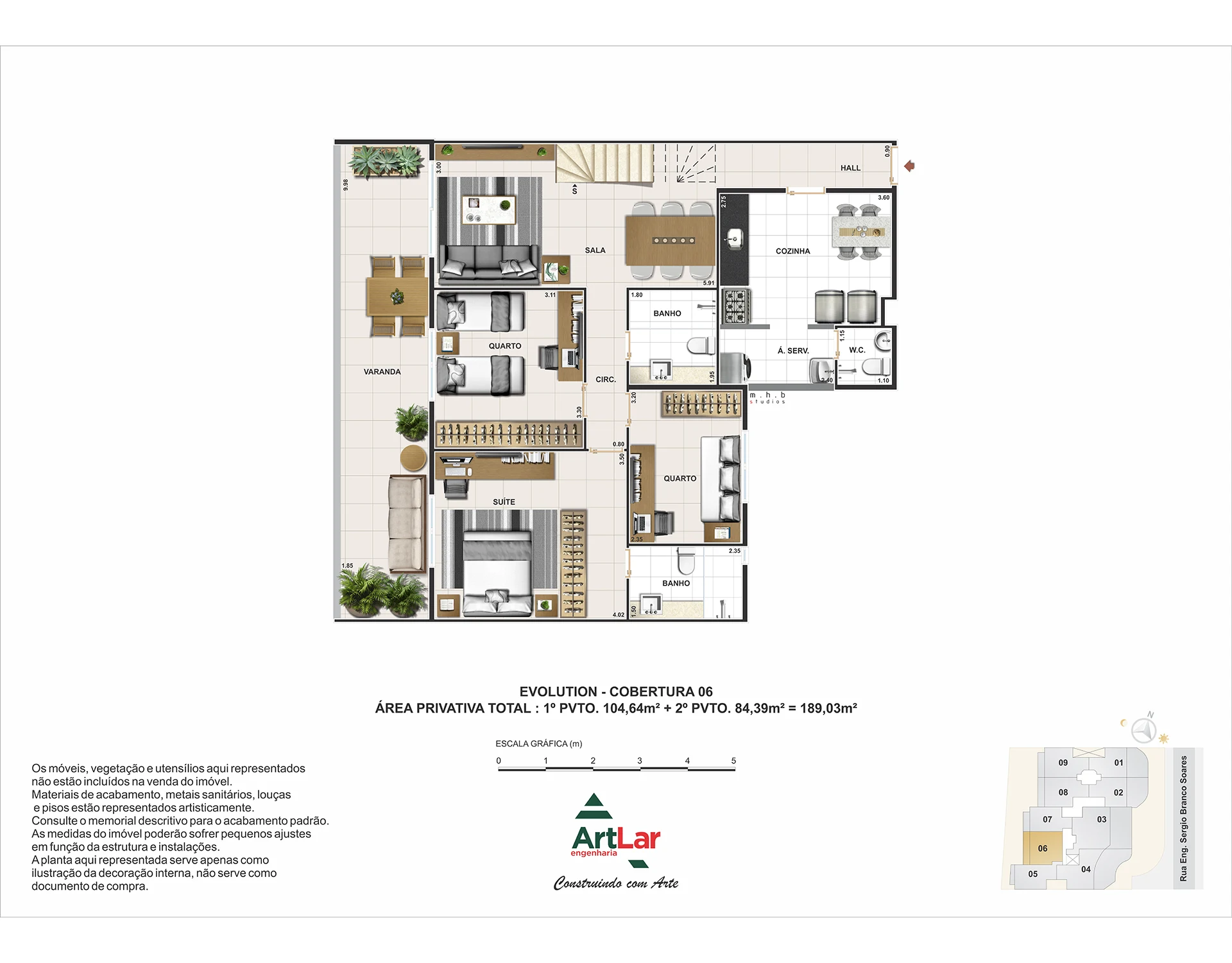 Planta do empreendimento