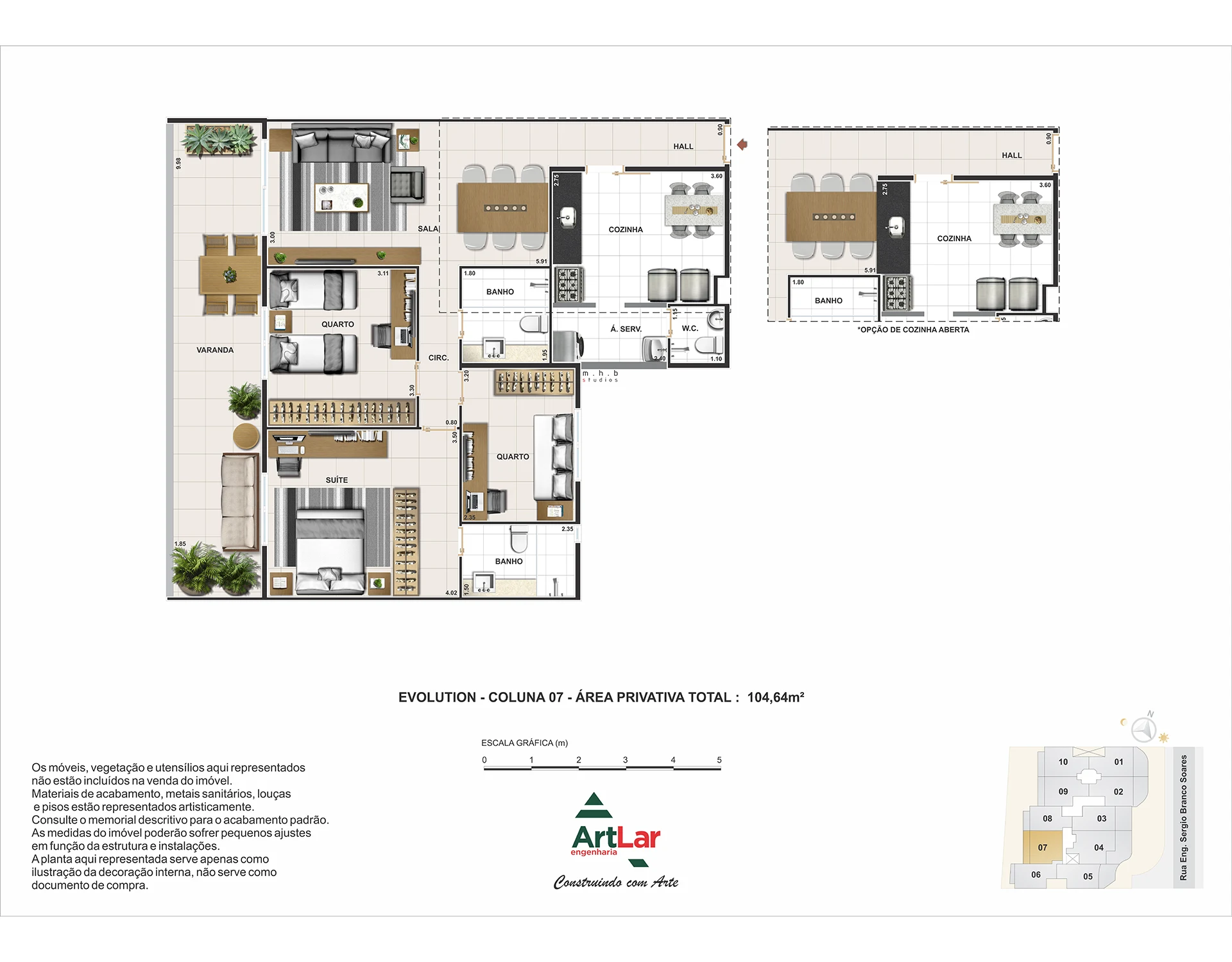 Planta do empreendimento