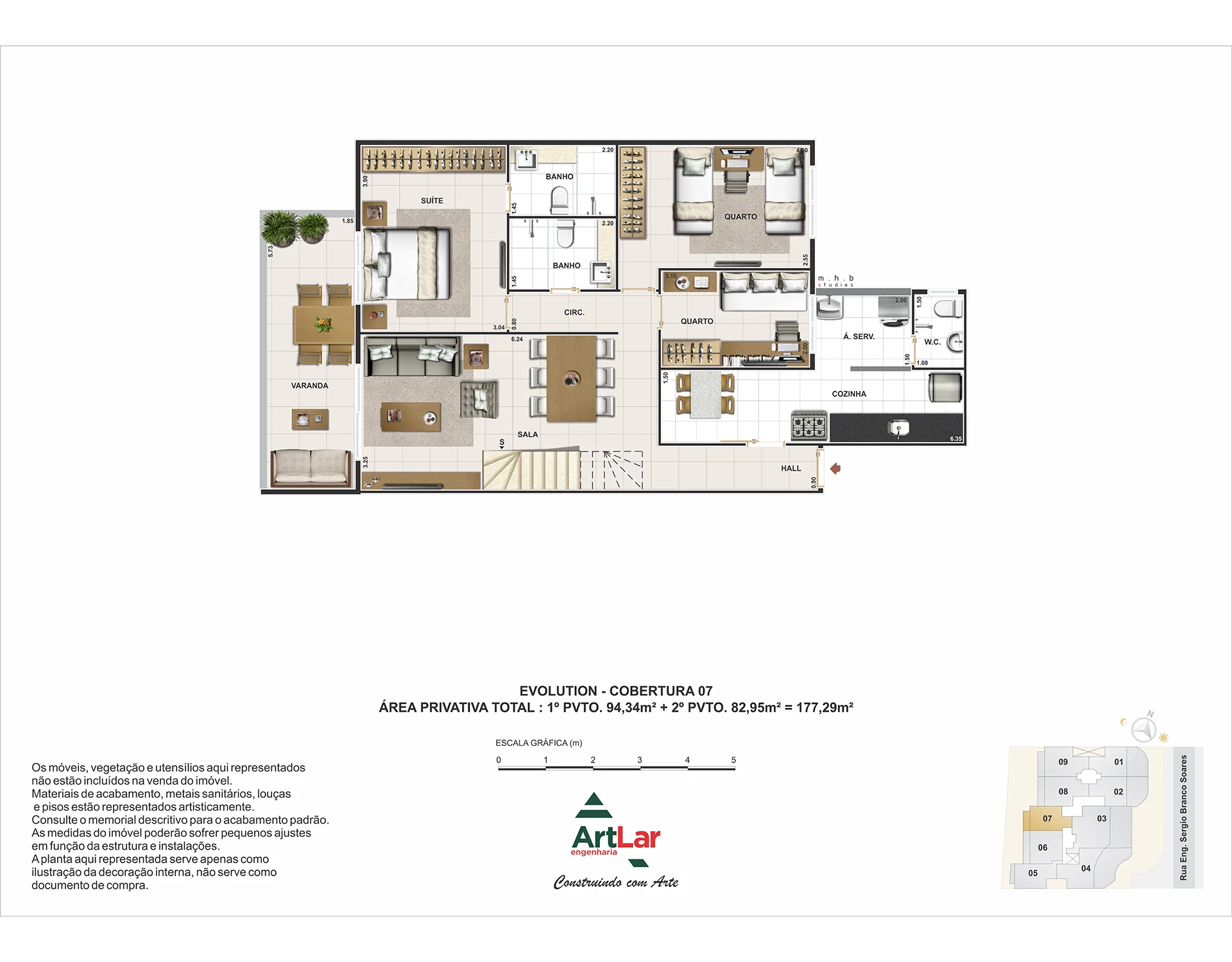 Planta do empreendimento