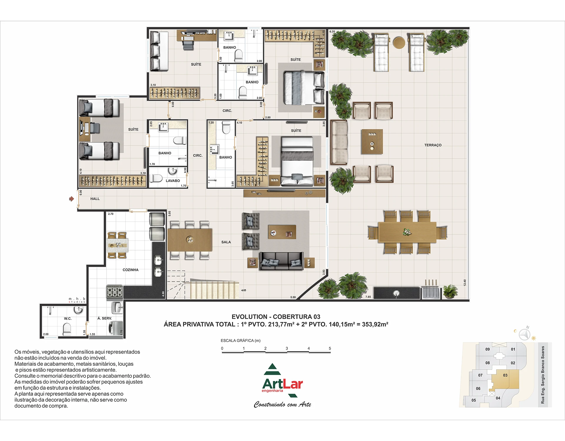 Planta do empreendimento