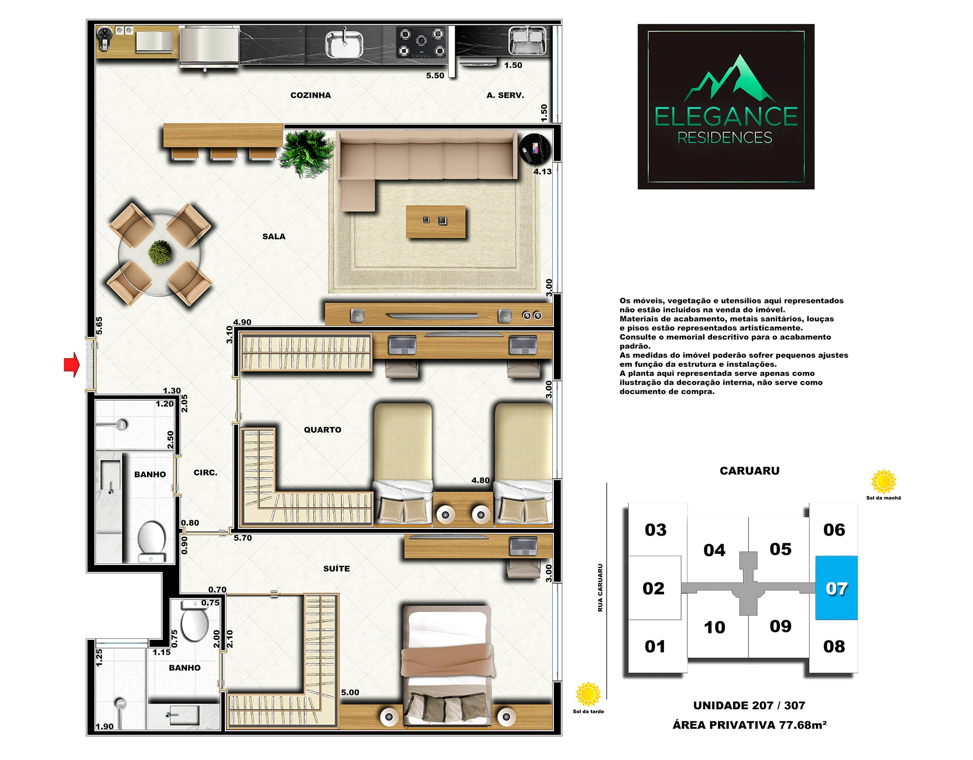 Planta do empreendimento