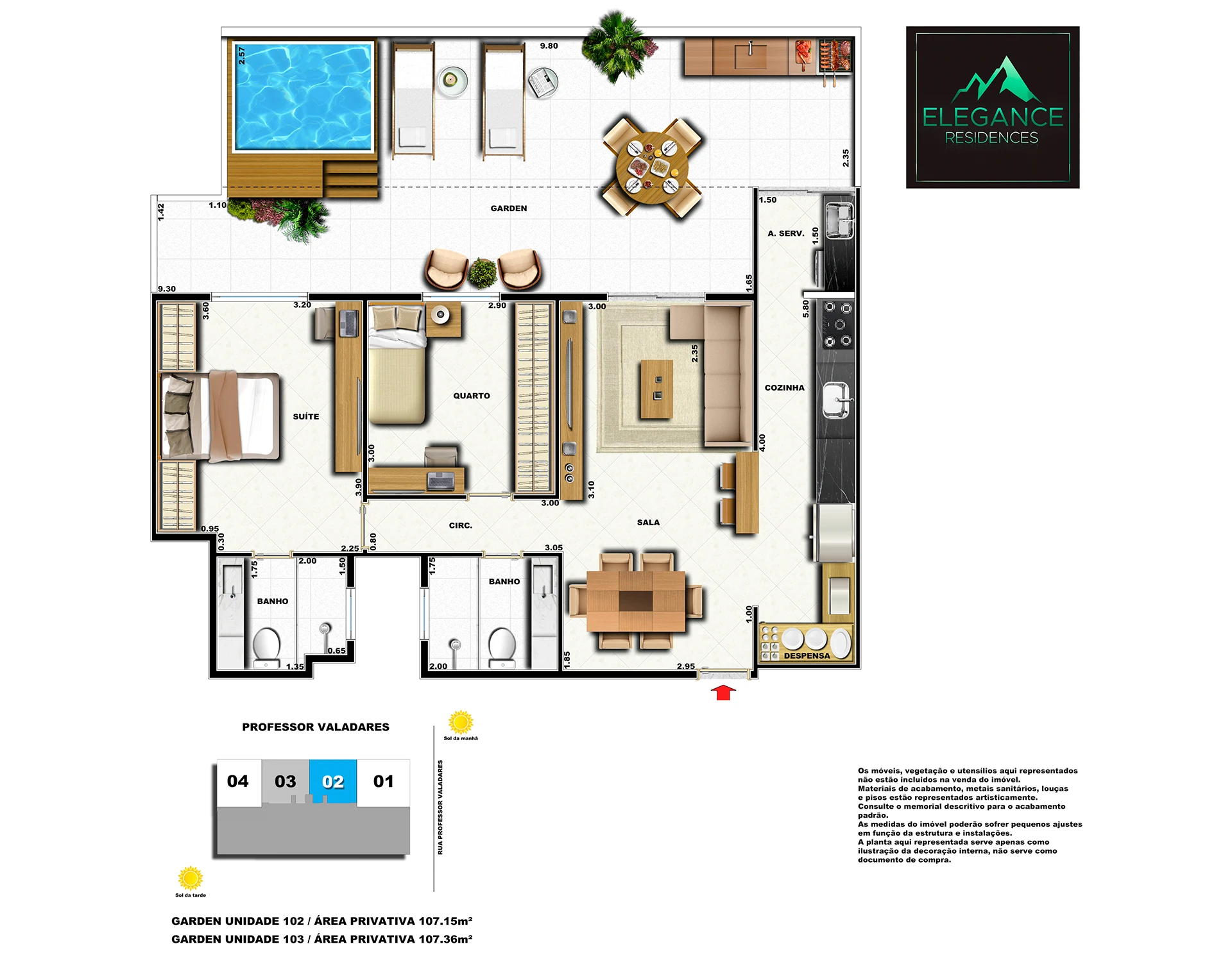 Planta do empreendimento