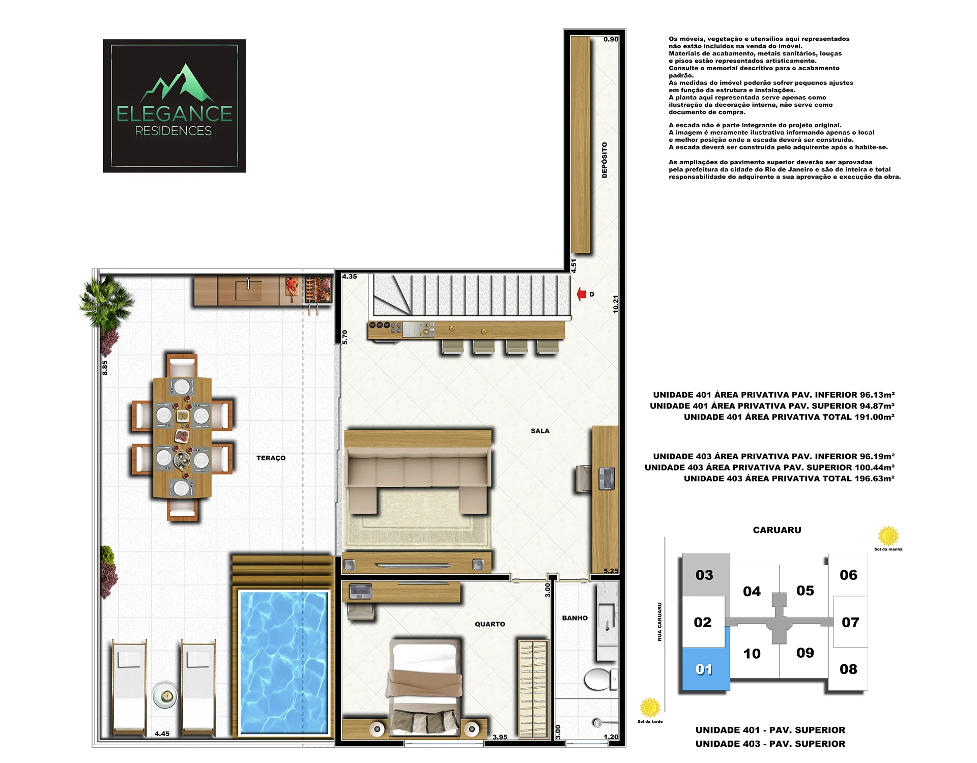 Planta do empreendimento