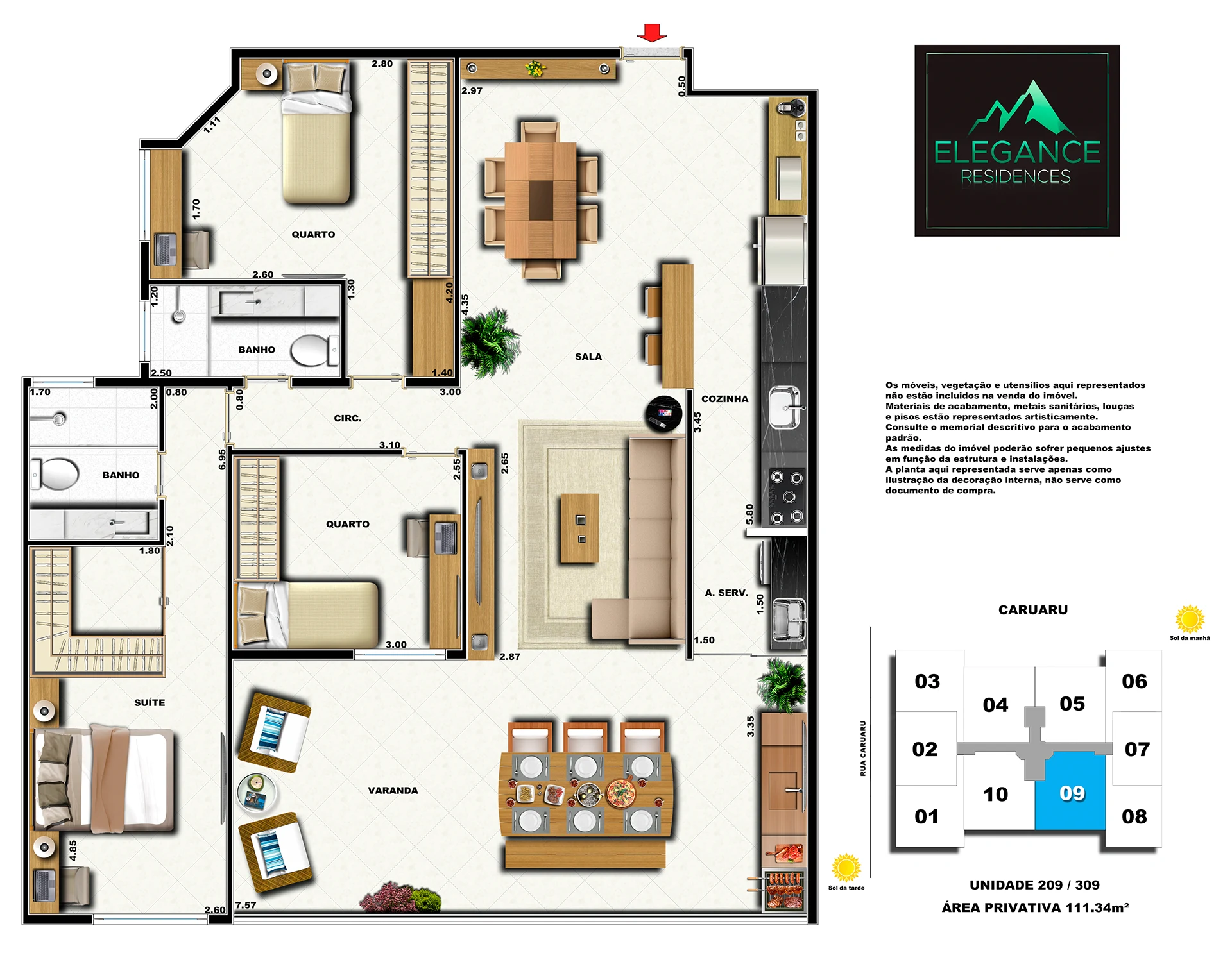 Planta do empreendimento