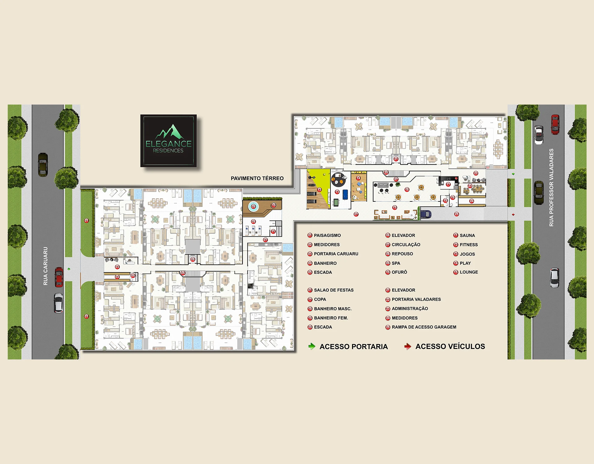 Planta do empreendimento