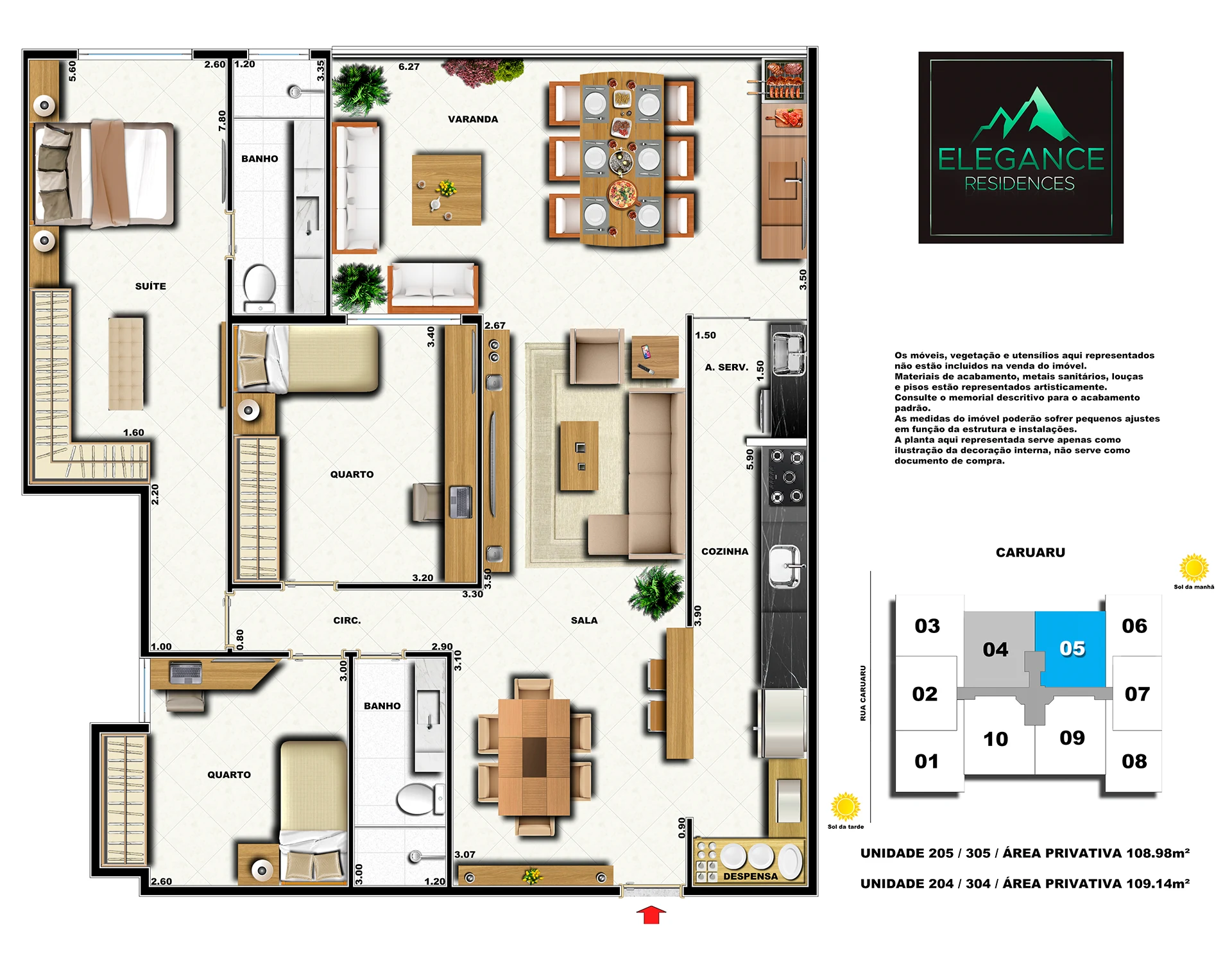 Planta do empreendimento