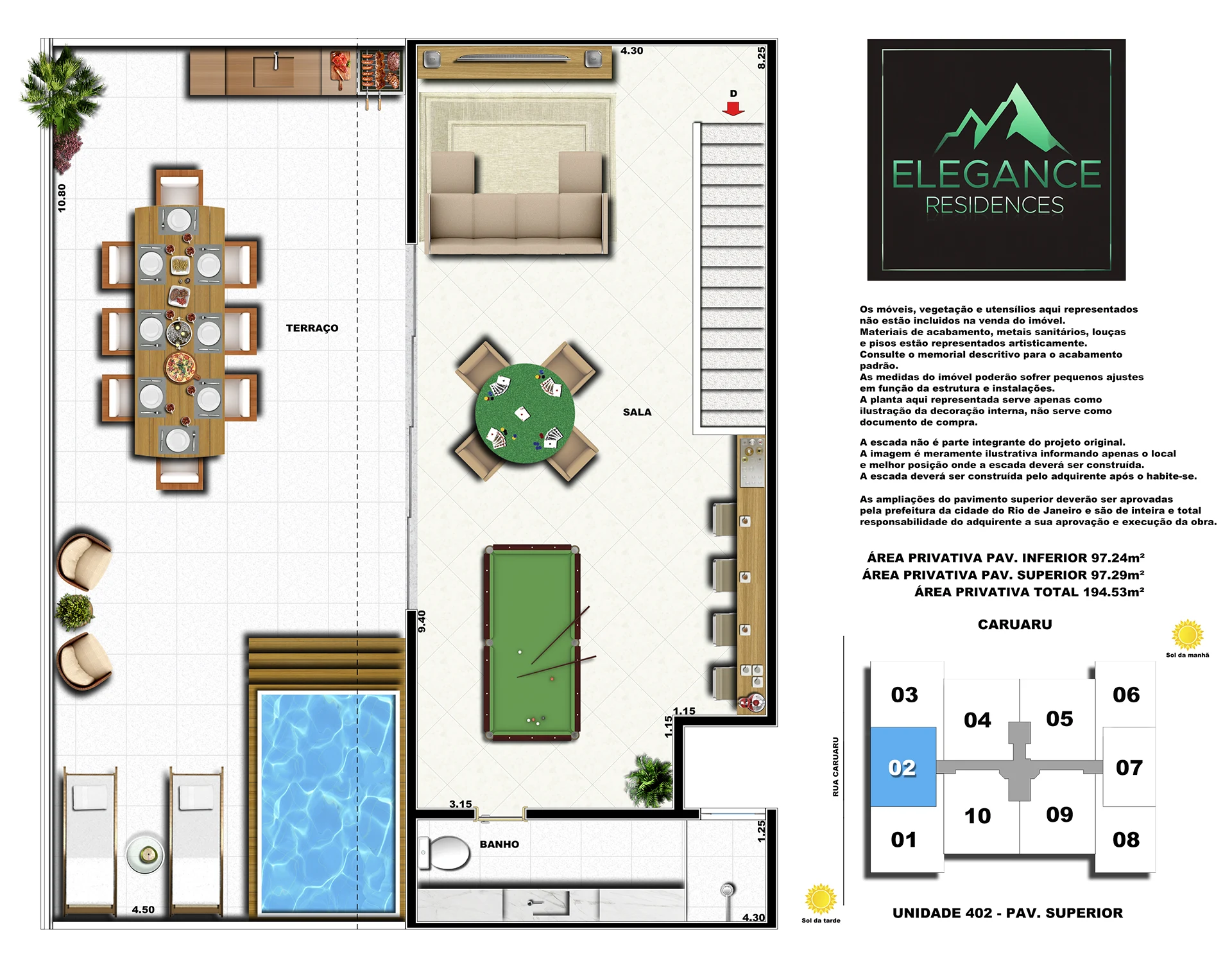 Planta do empreendimento
