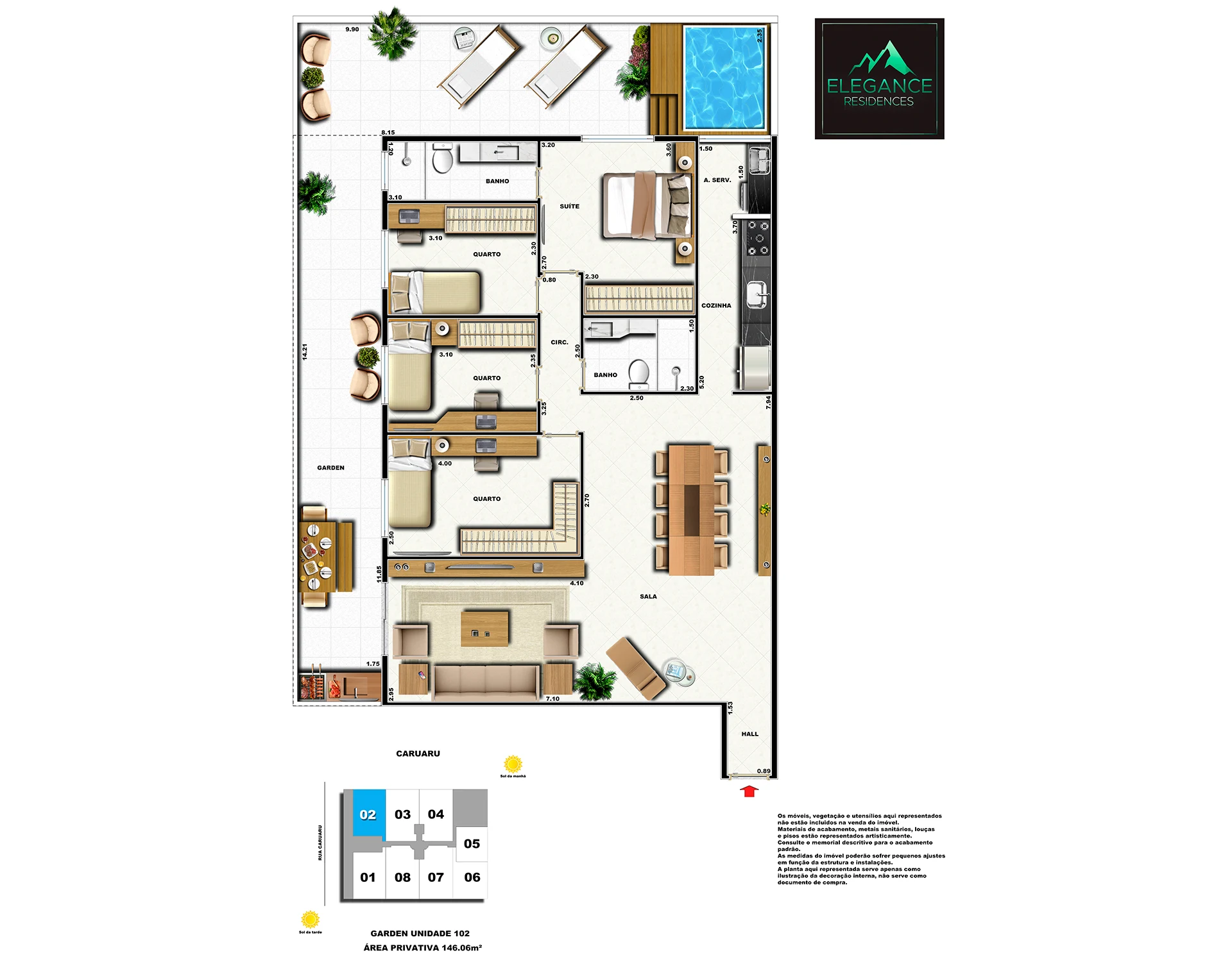 Planta do empreendimento
